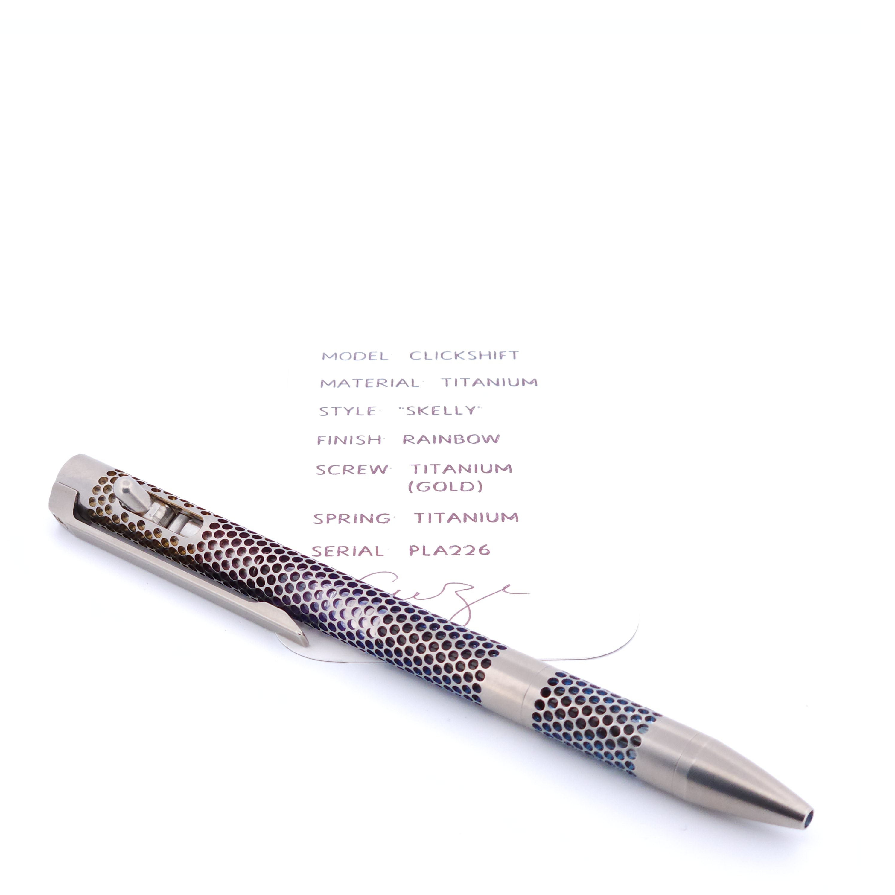 PenLab™ Custom Pen: PLA226