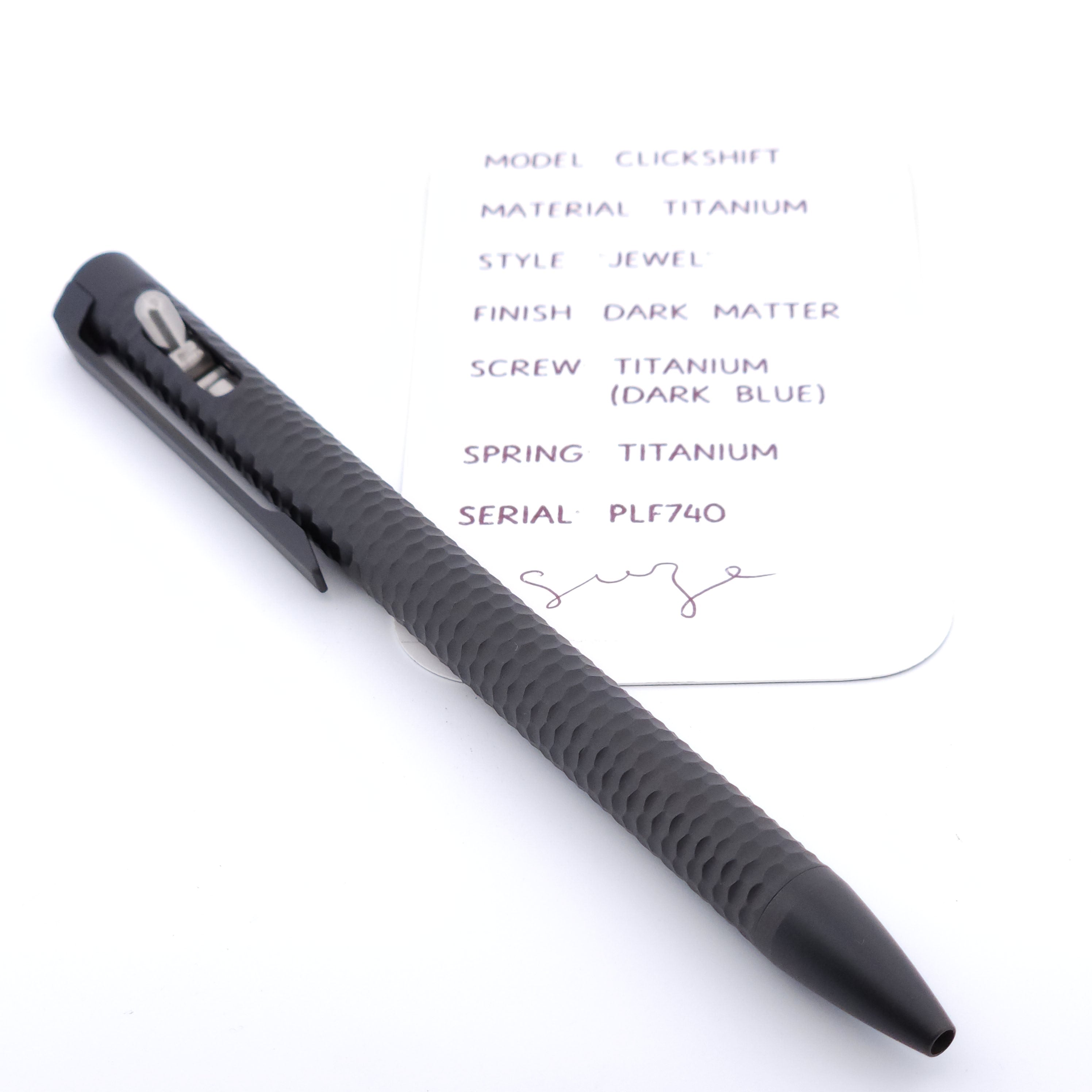 PenLab™ Custom Pen: PLF740 - "Jewel"