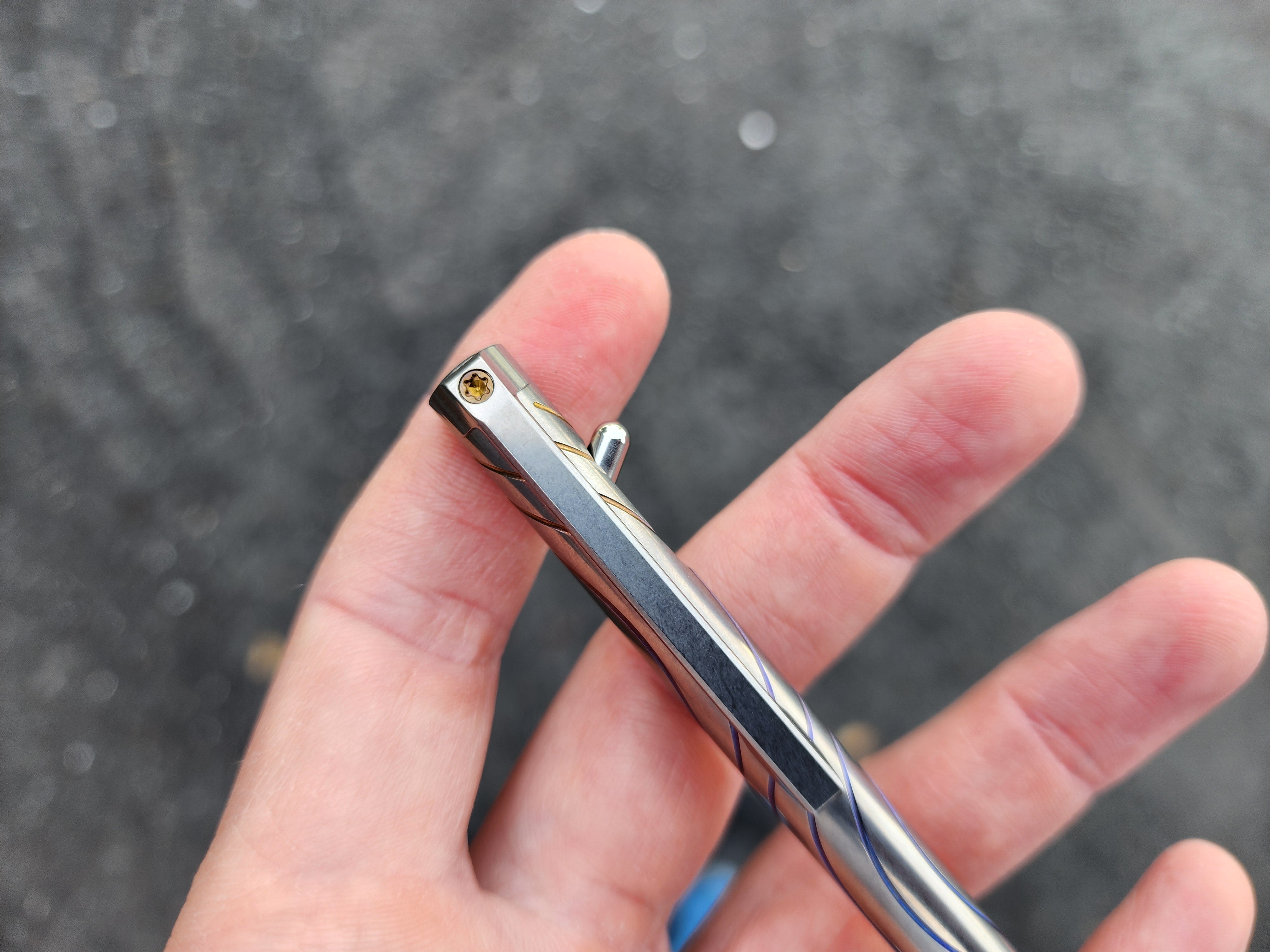 Custom Pen - Titanium Clickshift™ - CPA009
