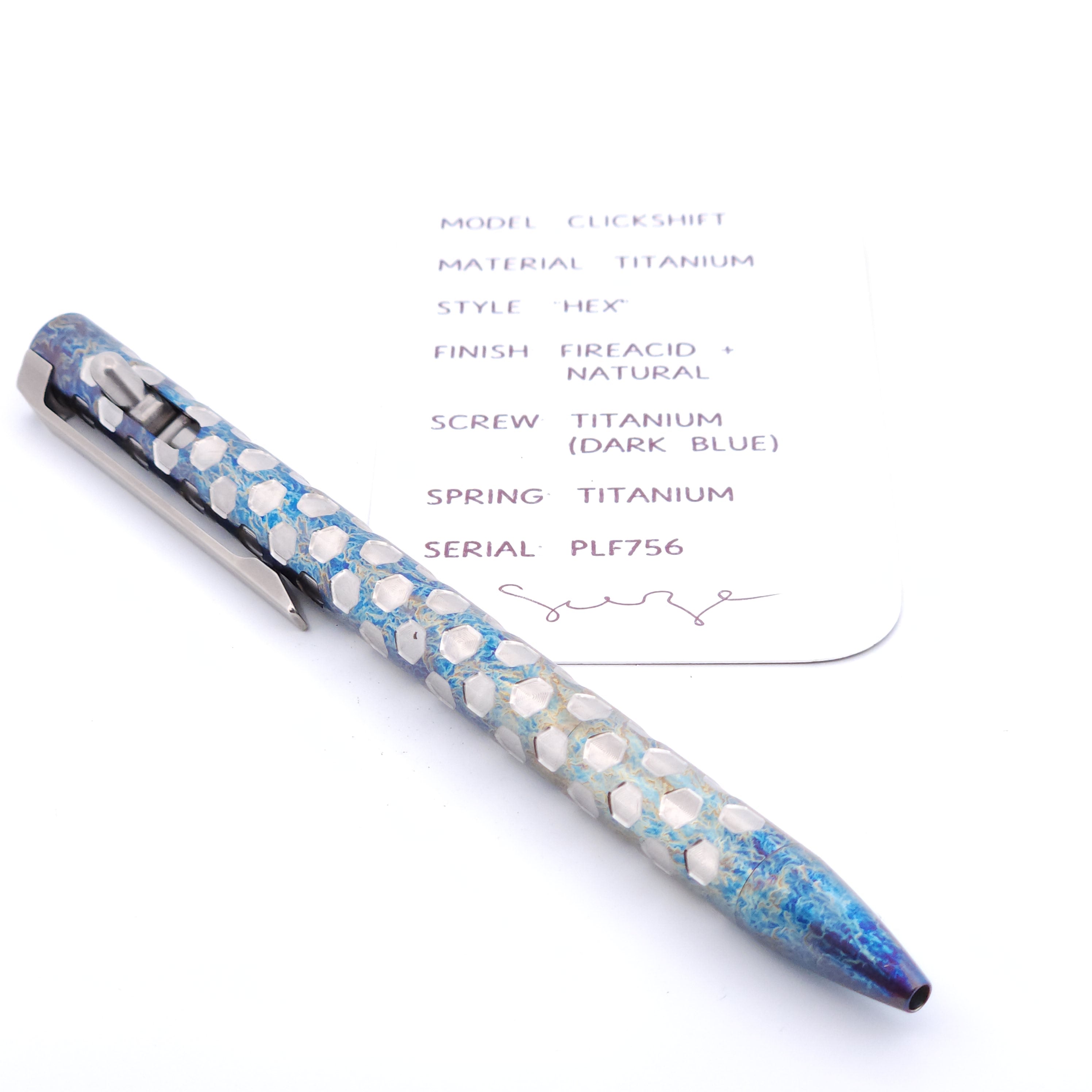 PenLab™ Custom Pen: PLF756 - "Hex"