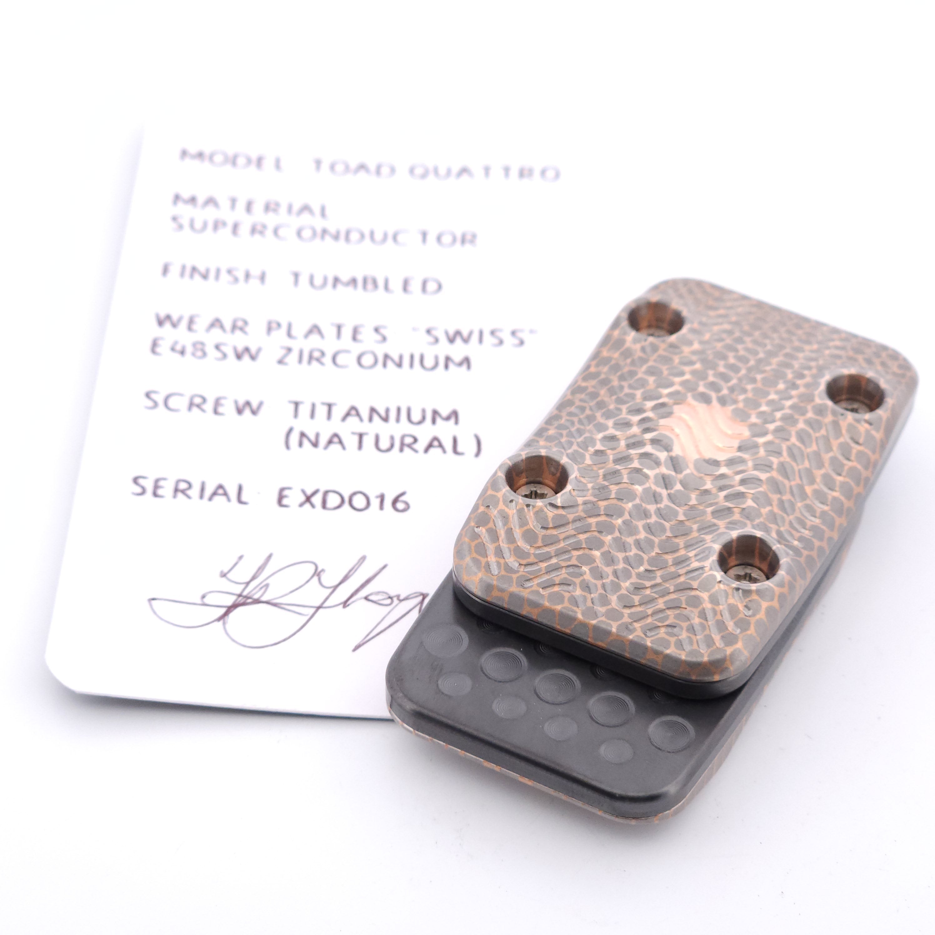 Exotic Custom Slider: EXD016 - Toad Quattro