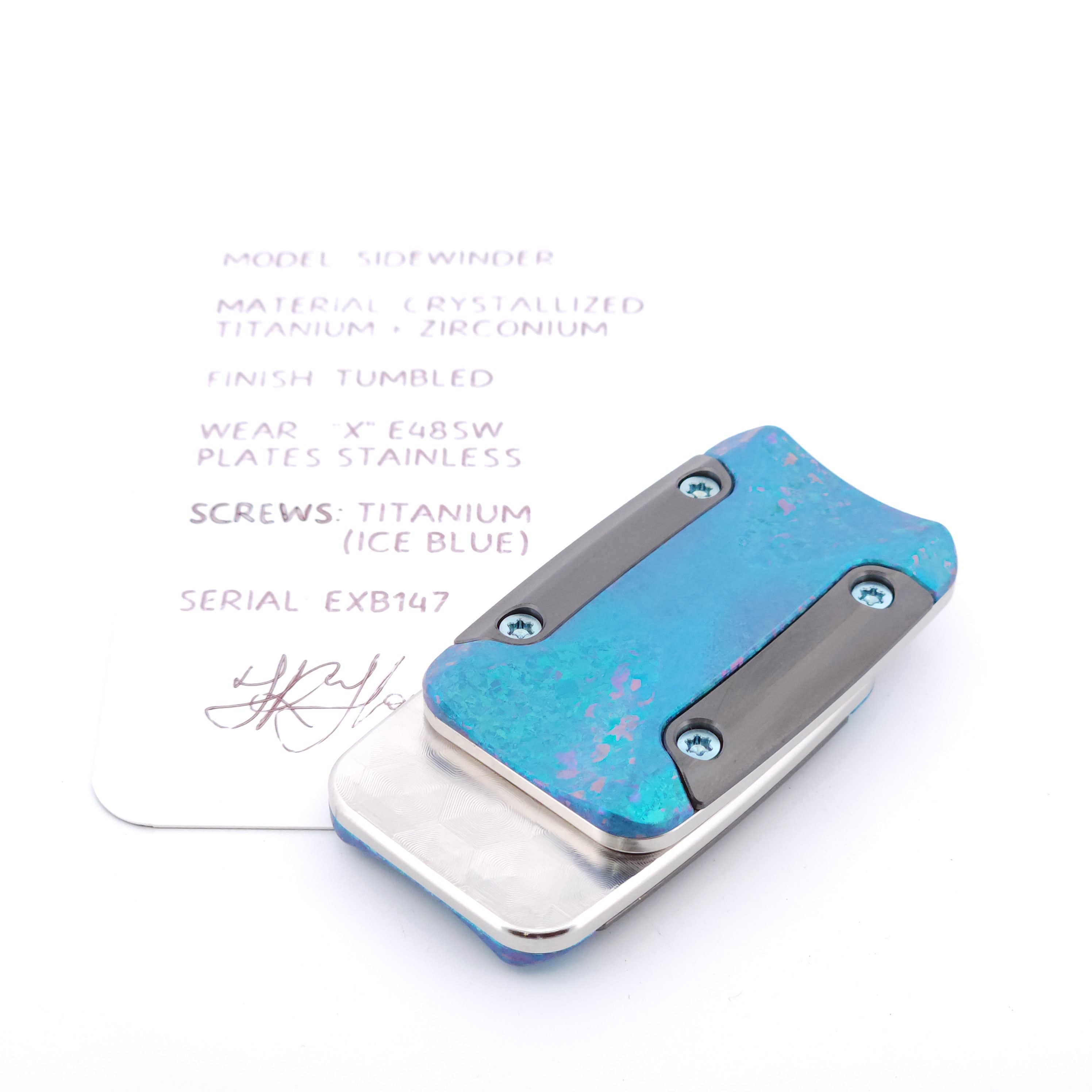 Exotic Custom Slider: EXB147 - SideWinder