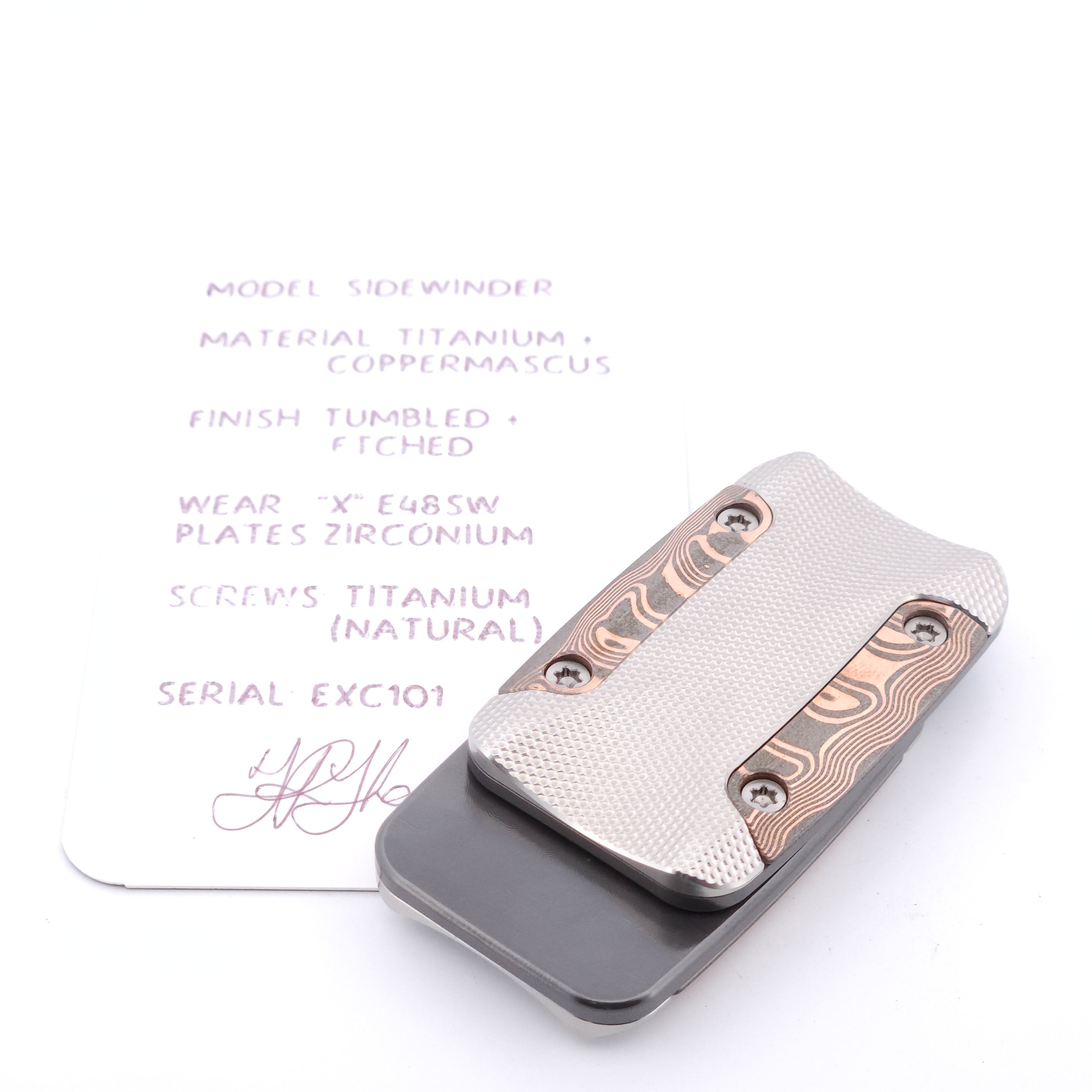 Exotic Custom Slider: EXC101 - SideWinder