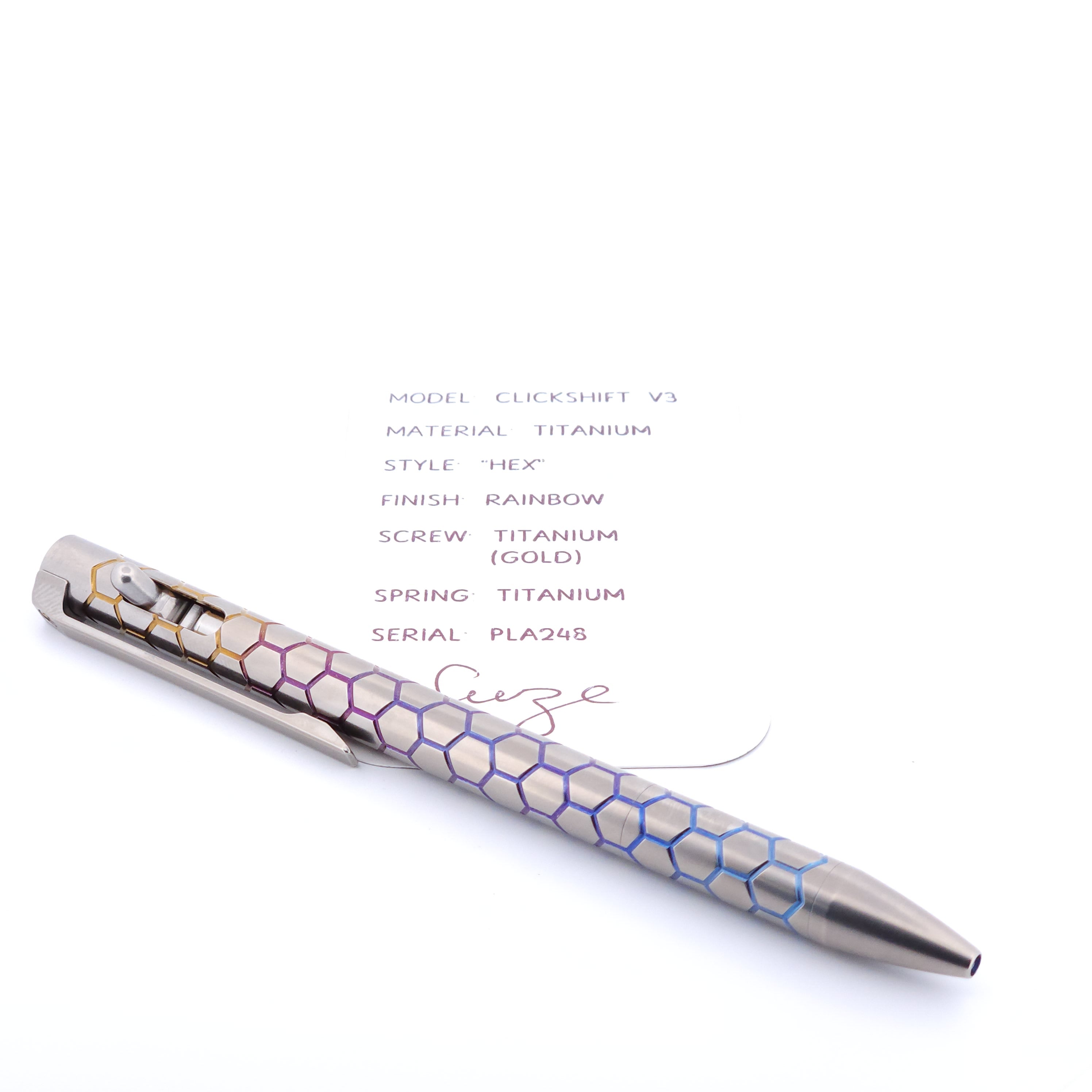 PenLab™ Custom Pen V3: PLA248