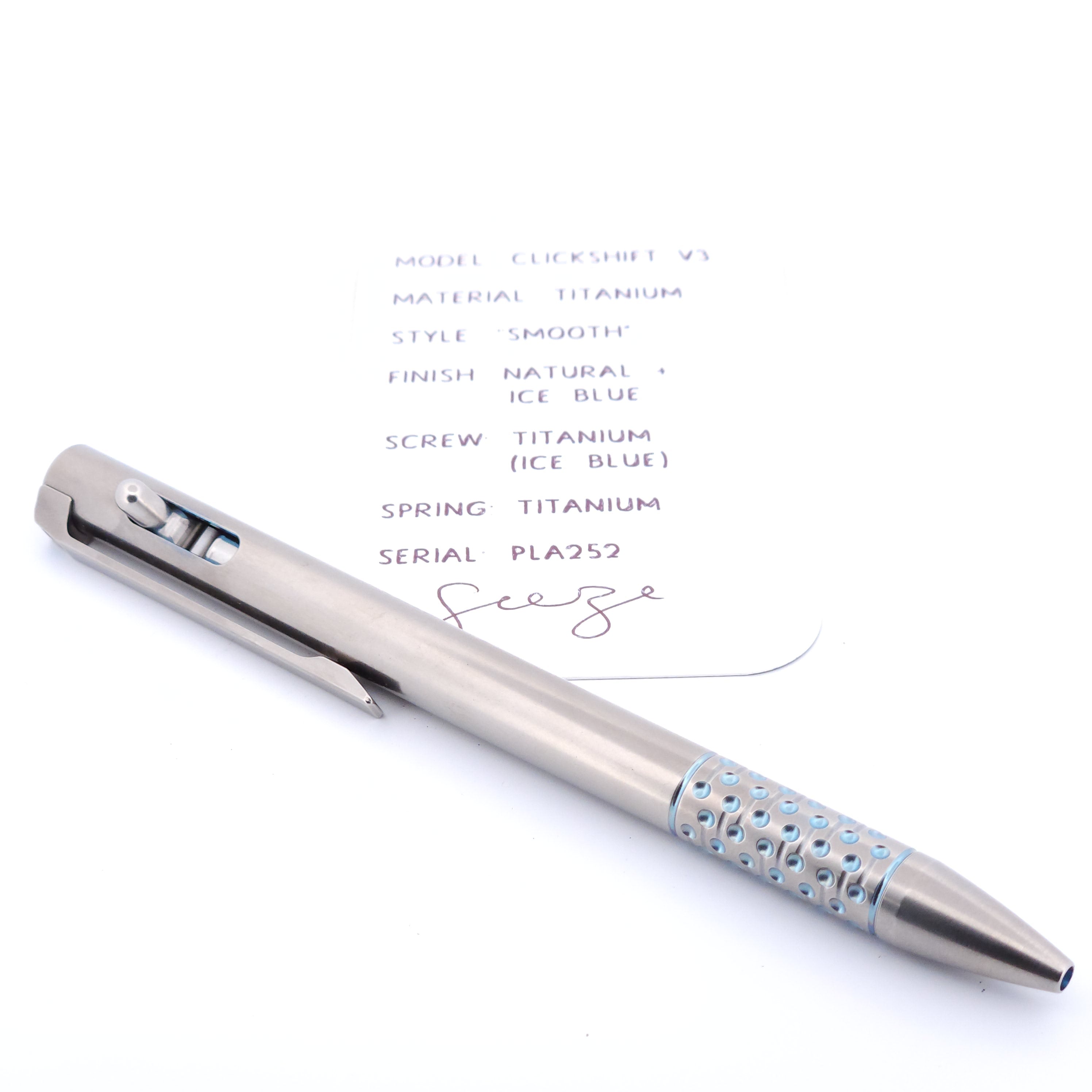 PenLab™ Custom Pen V3: PLA252