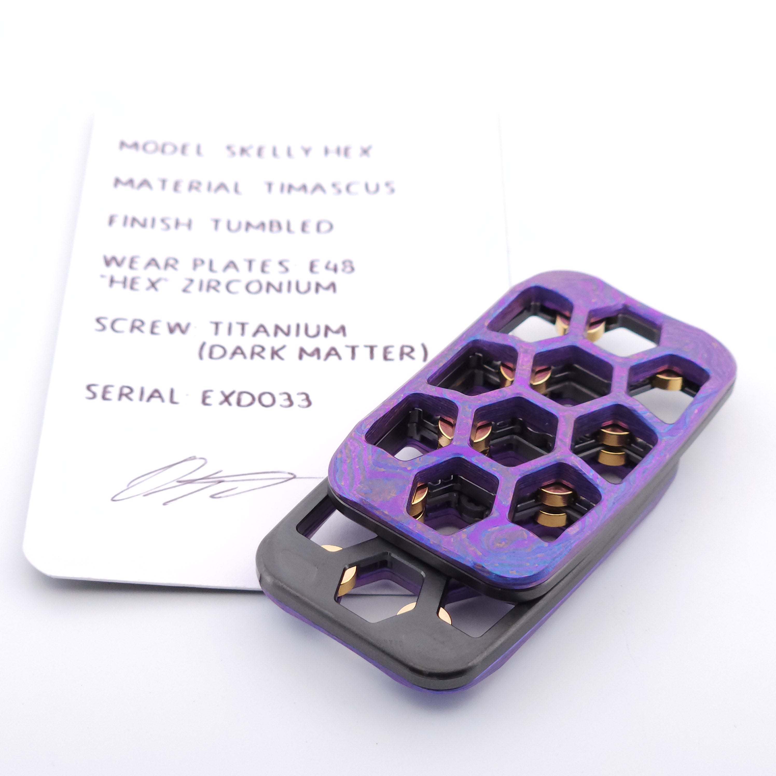 Exotic Custom Slider: EXD033 -  Skelly Hex