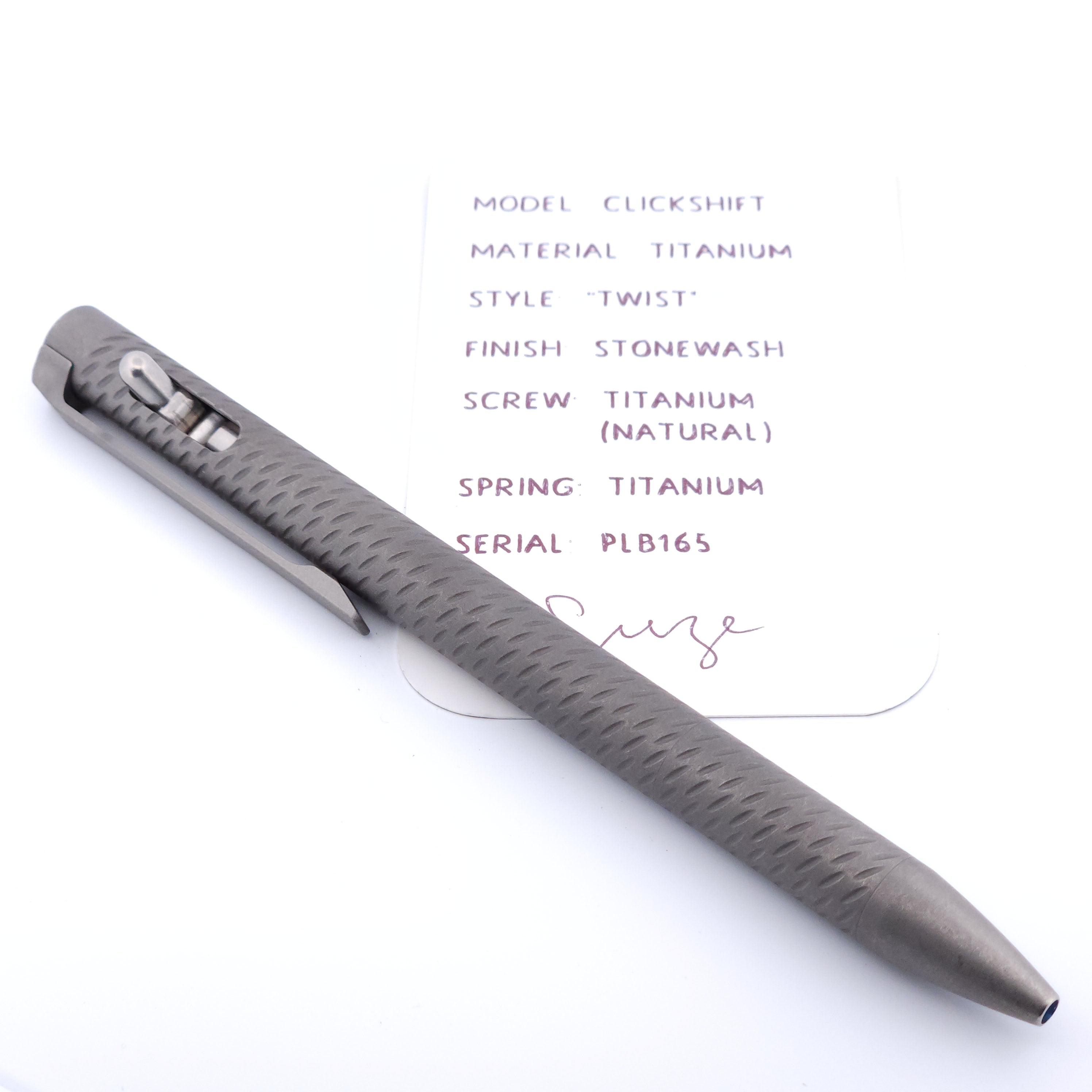 PenLab™ Custom Pen: PLB165