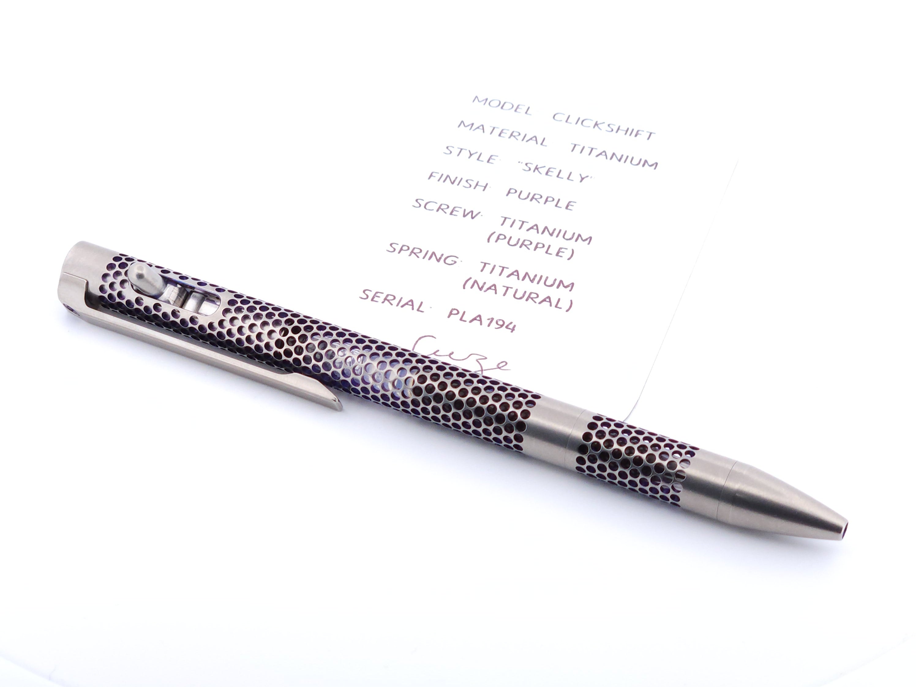 PenLab™ Custom Pen: PLA194