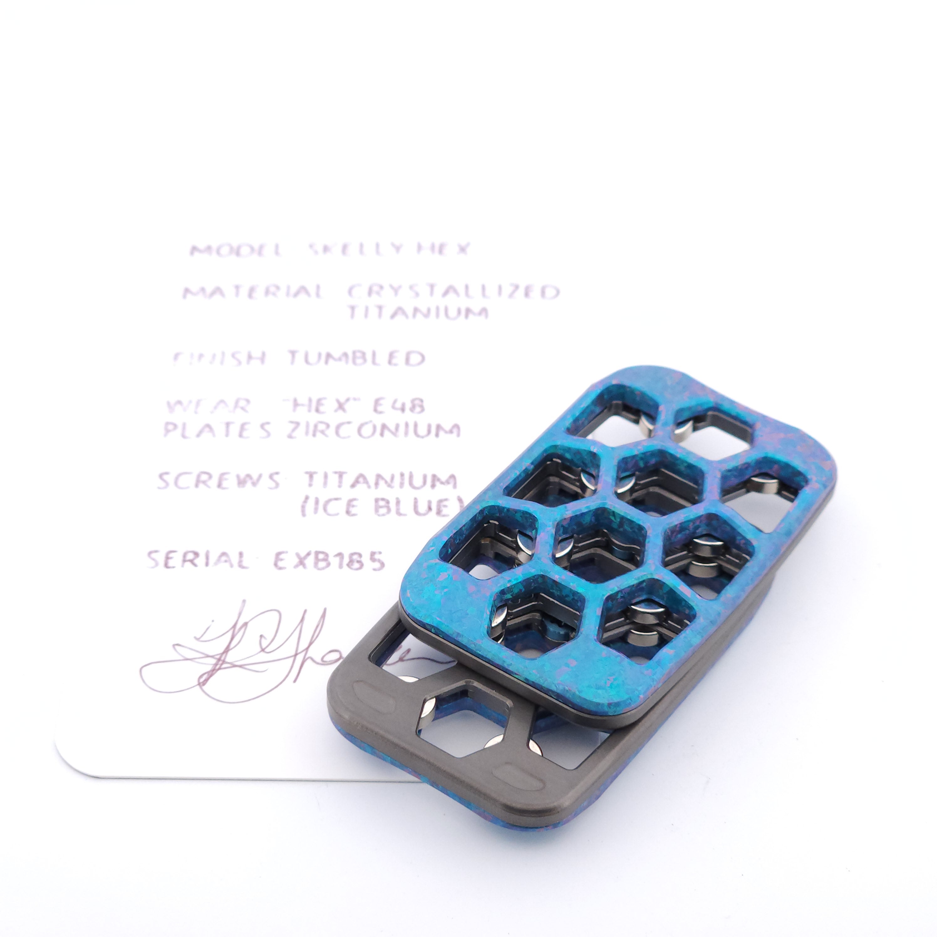 Exotic Custom Slider: EXB185 - Skelly Hex