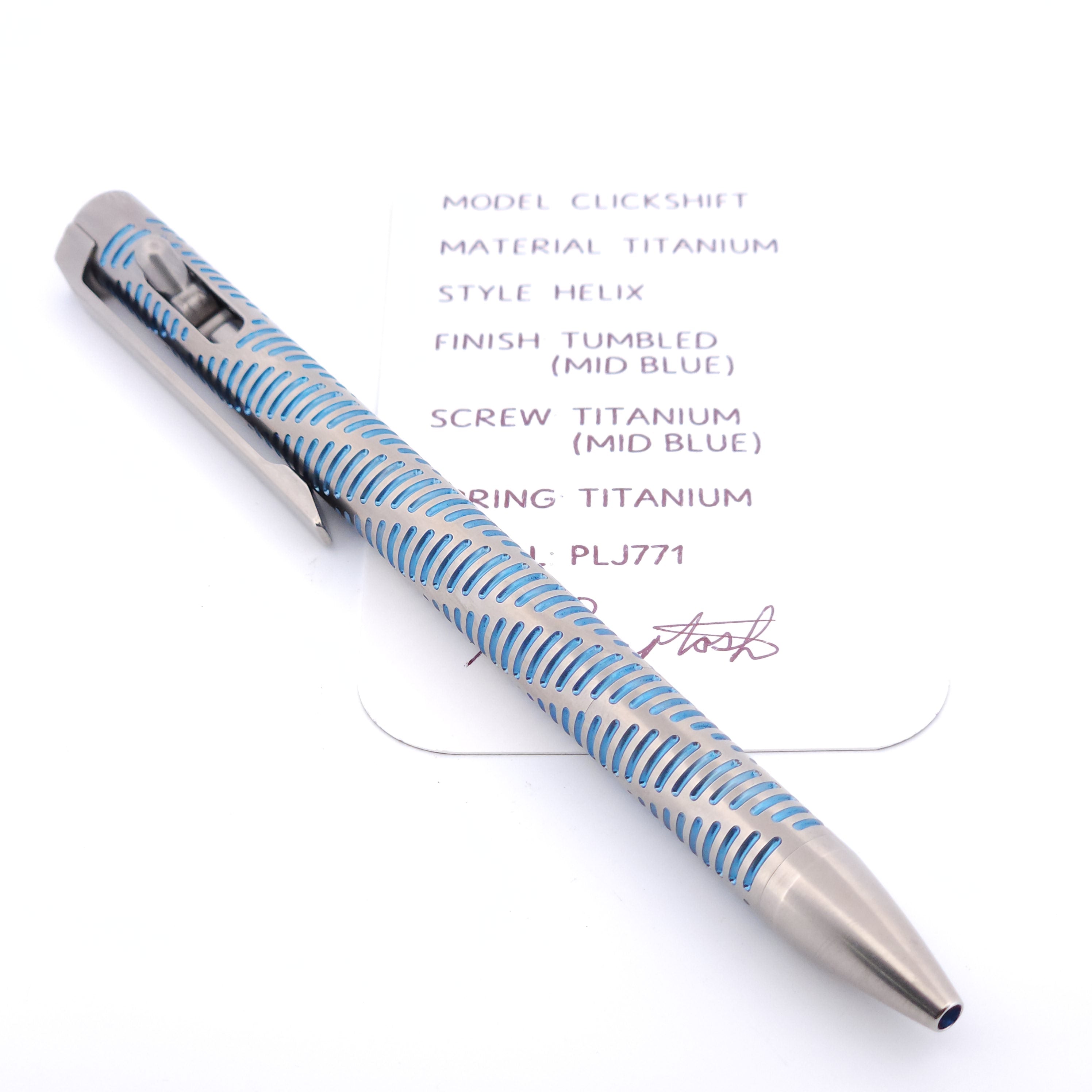 PenLab™ Custom Pen: PLJ771 - "Helix"