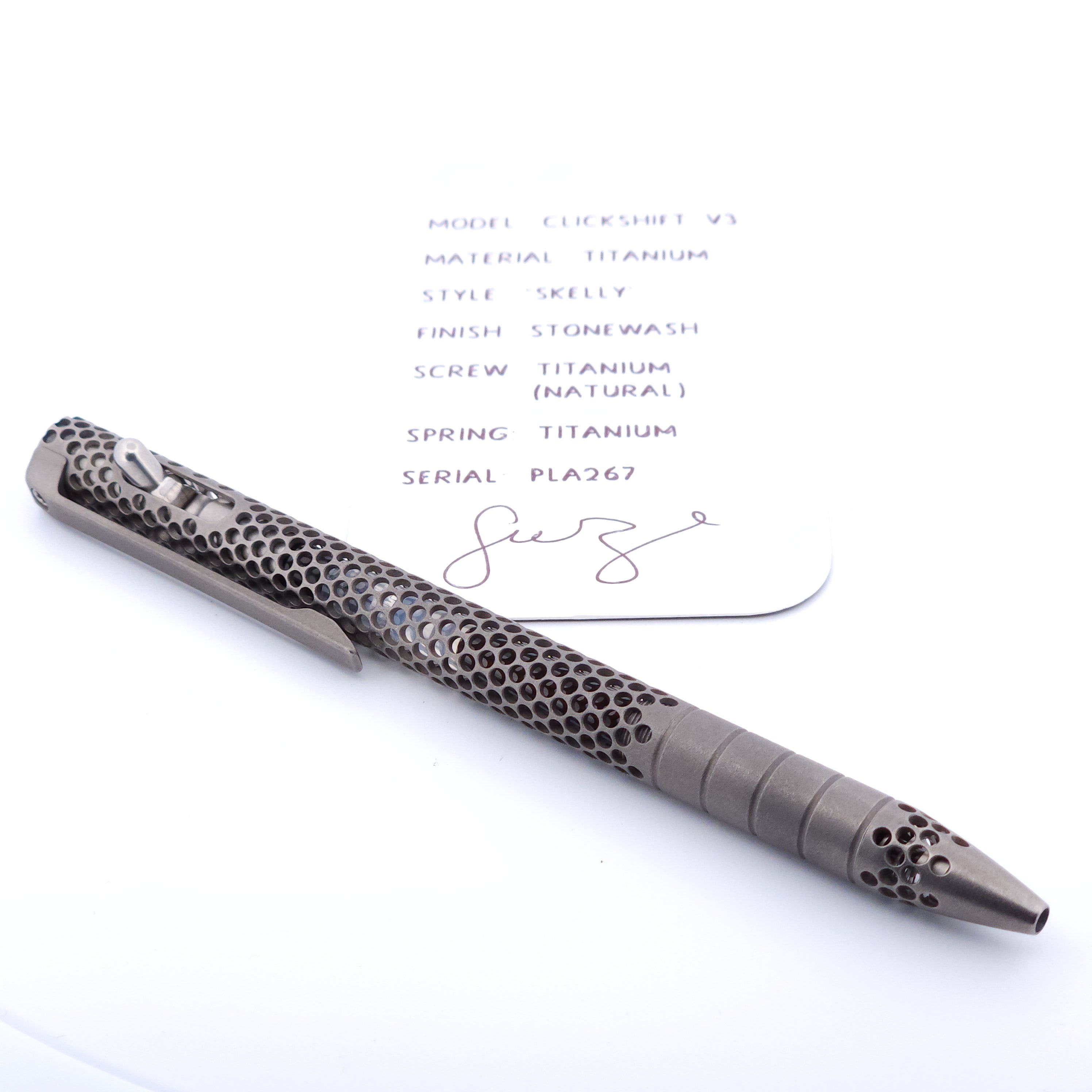 PenLab™ Custom Pen V3: PLA267