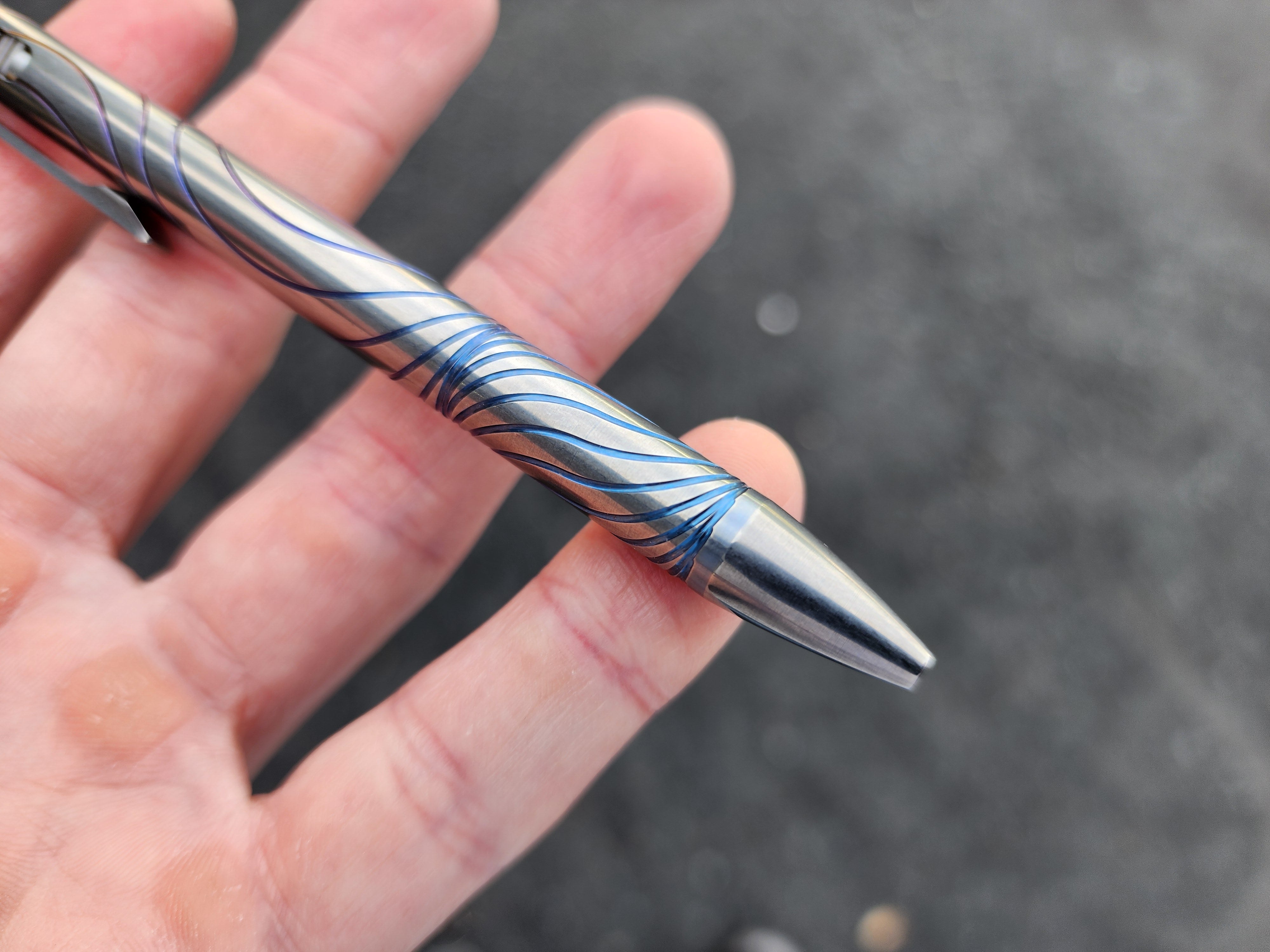 Custom Pen - Titanium Clickshift™ - CPA009