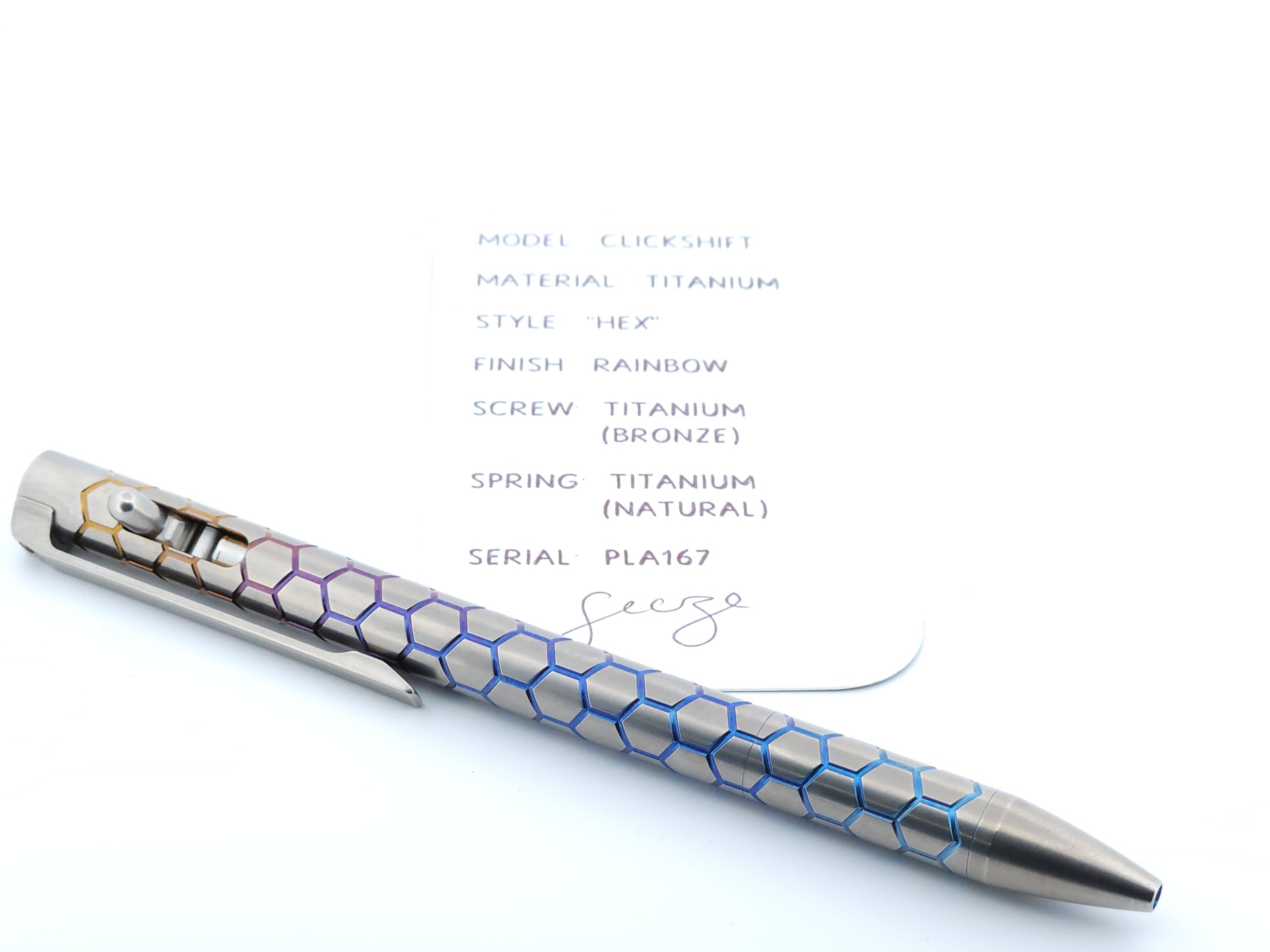 PenLab™ Custom Pen: PLA167