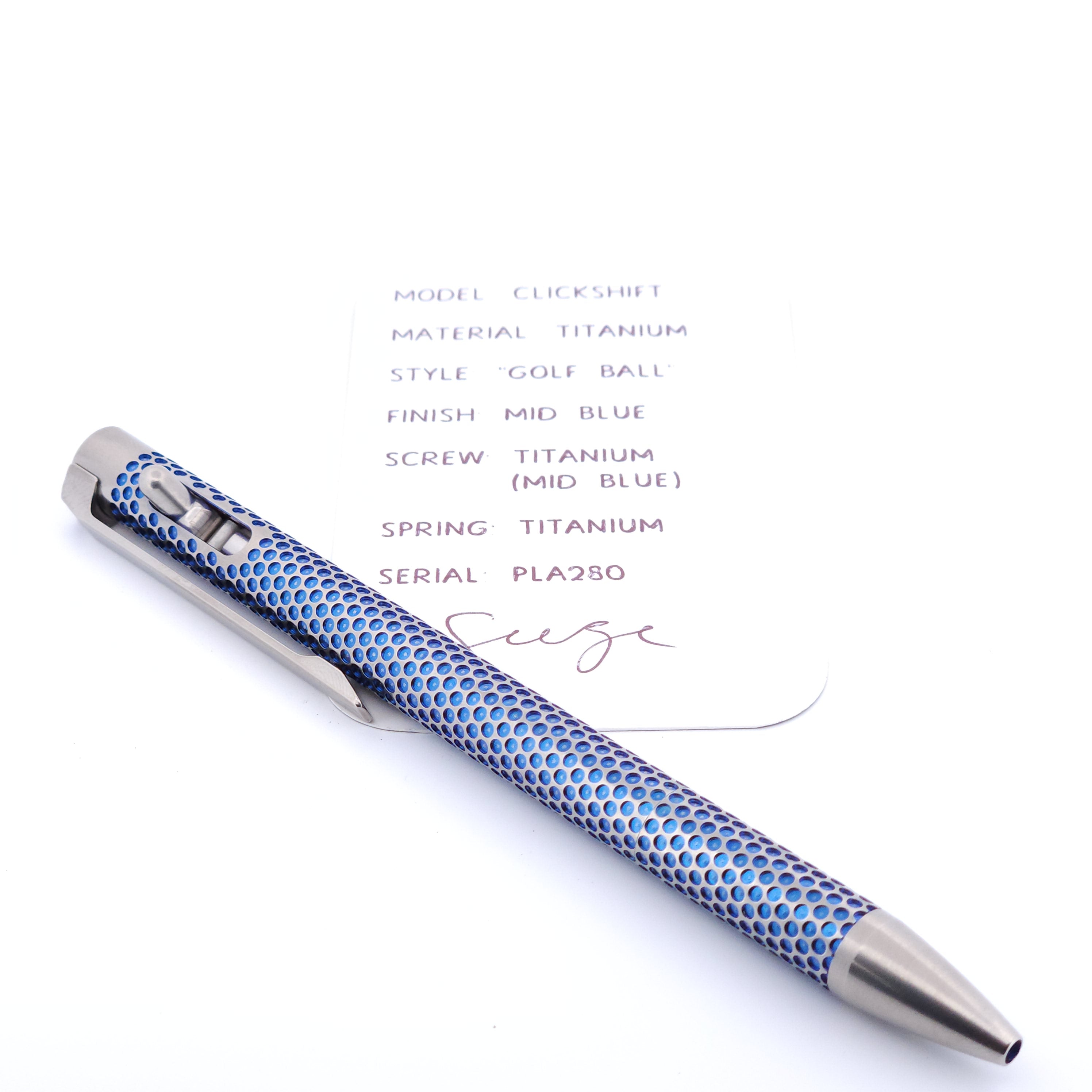 PenLab™ Custom Pen: PLA280