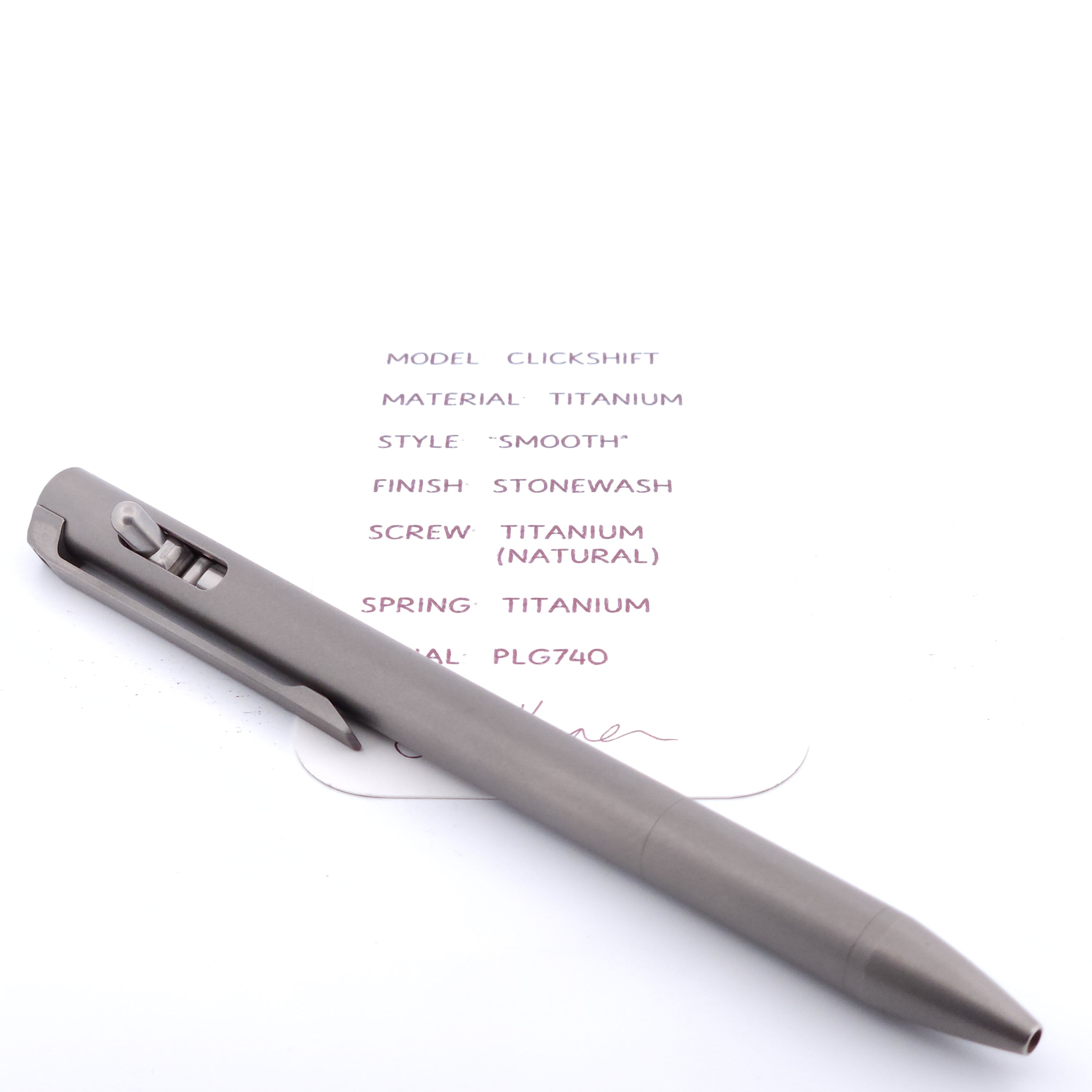 PenLab™ Custom Pen: PLG740 - "Smooth" (Stonewash)