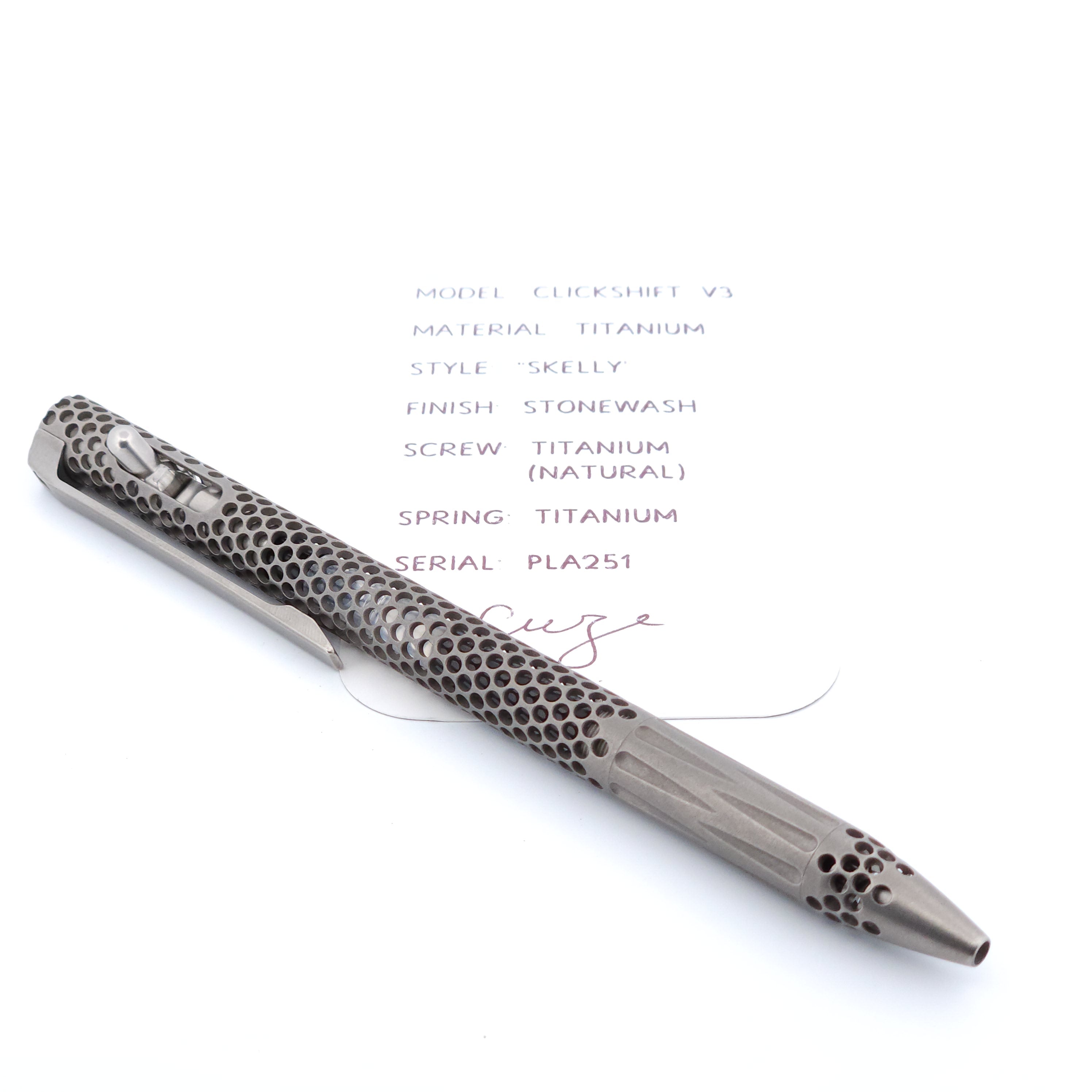 PenLab™ Custom Pen V3: PLA251