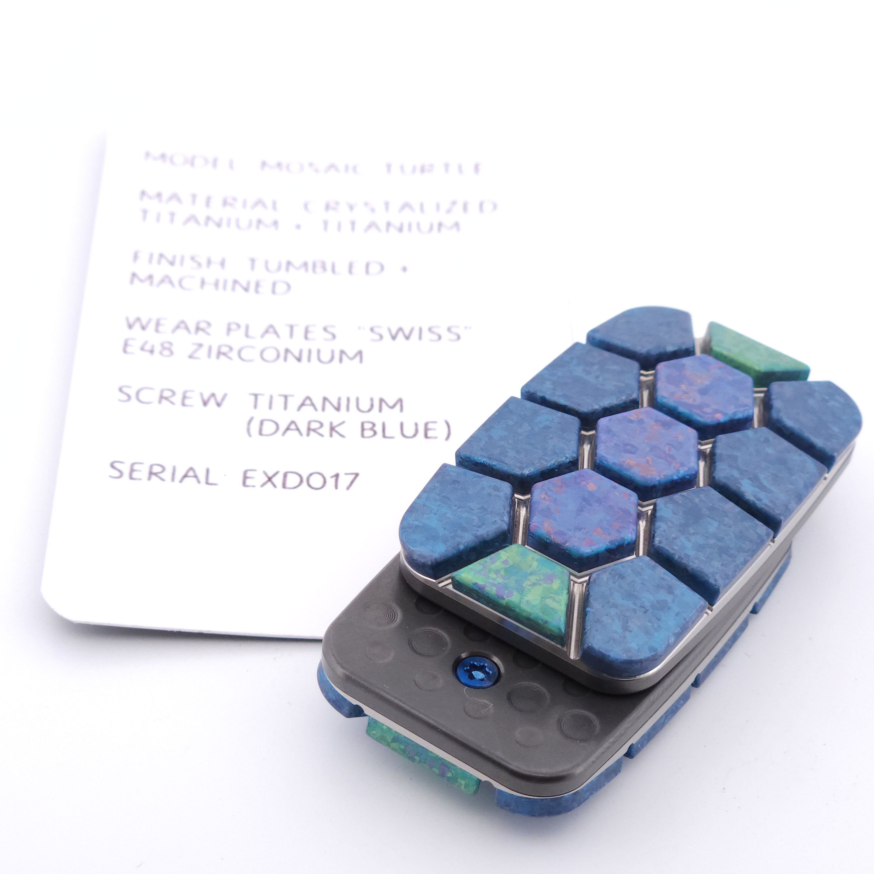 Exotic Custom Slider: EXD017 - Mosaic Turtle
