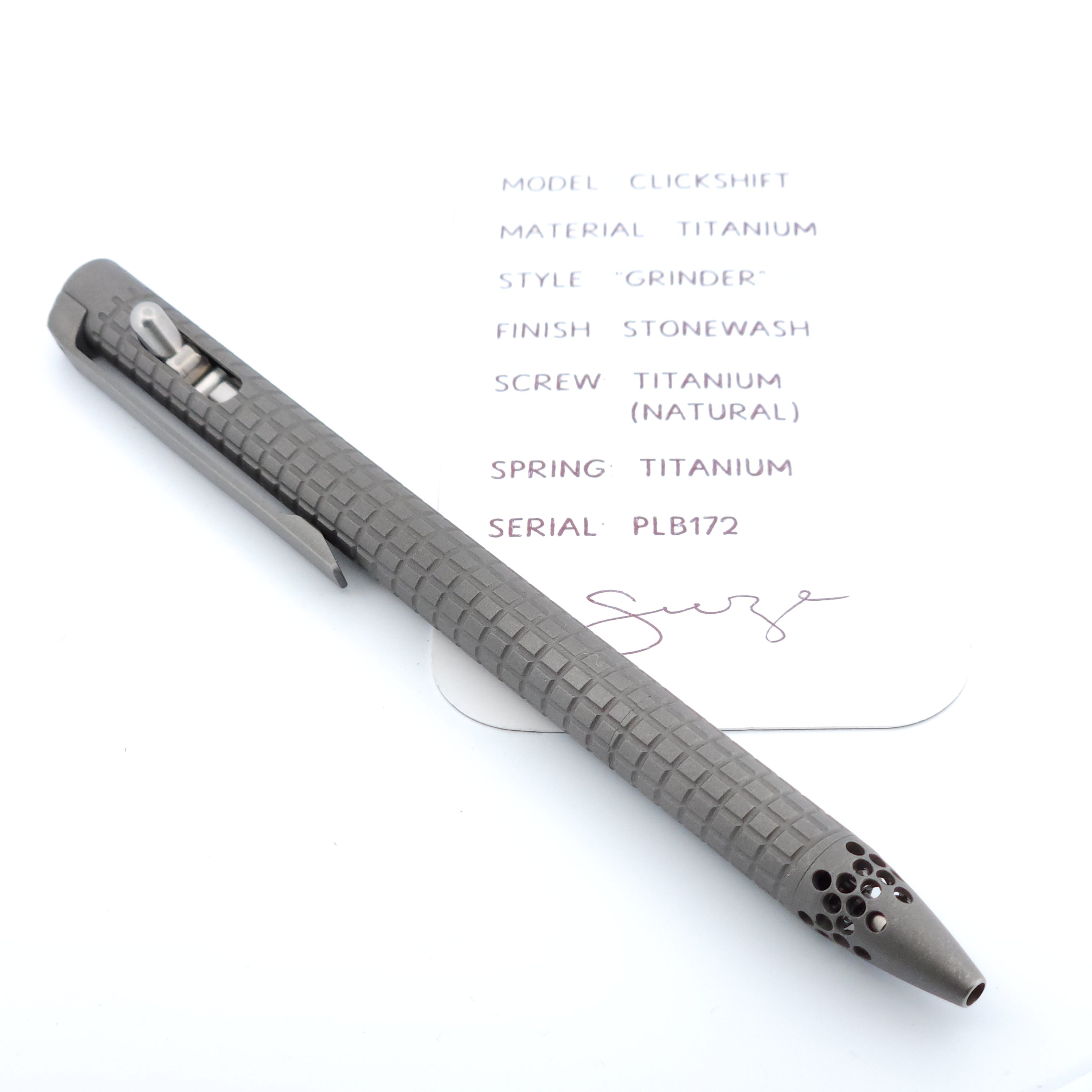 PenLab™ Custom Pen: PLB172