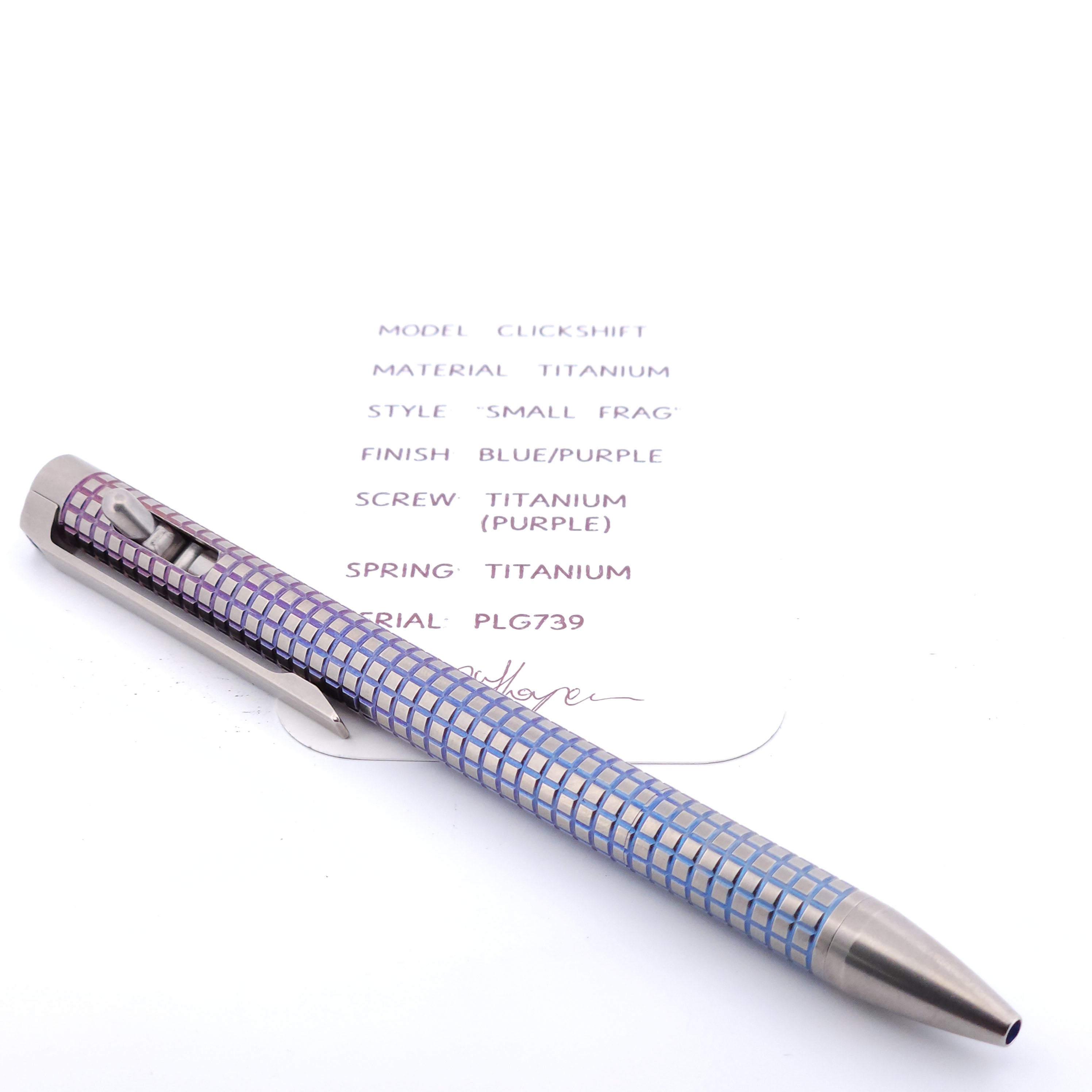 PenLab™ Custom Pen: PLG739- "Small Frag"