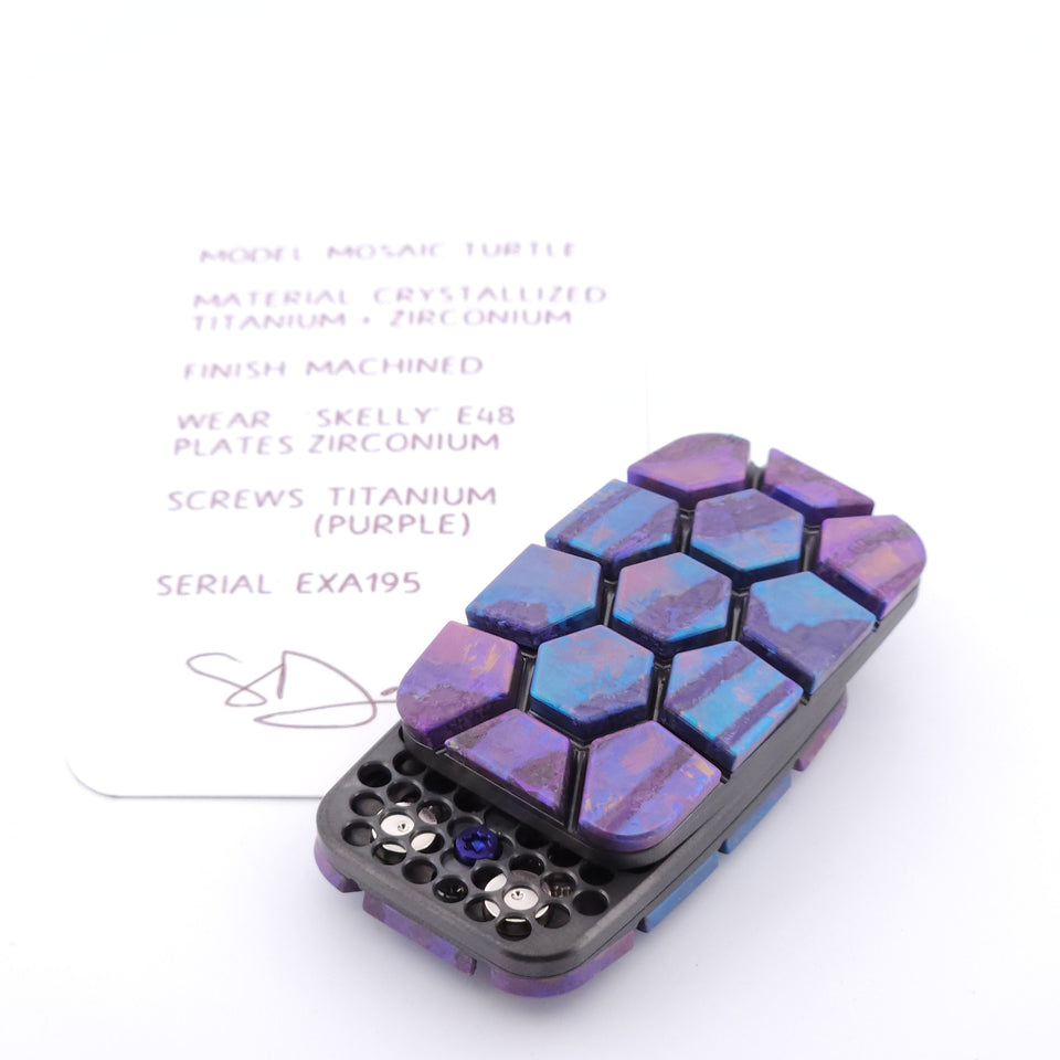 Exotic Custom Slider: EXA195 - Mosaic Turtle