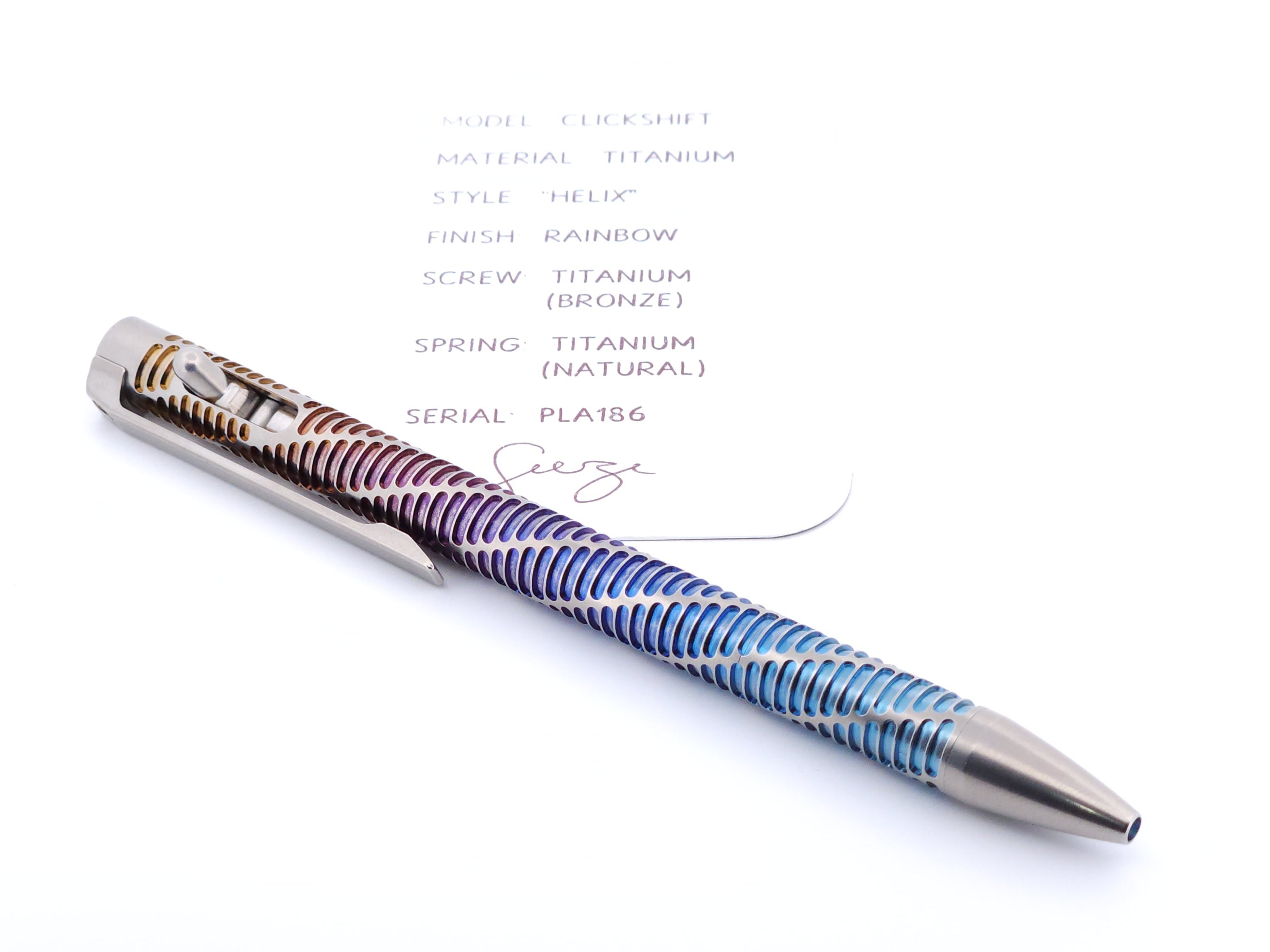 PenLab™ Custom Pen: PLA186