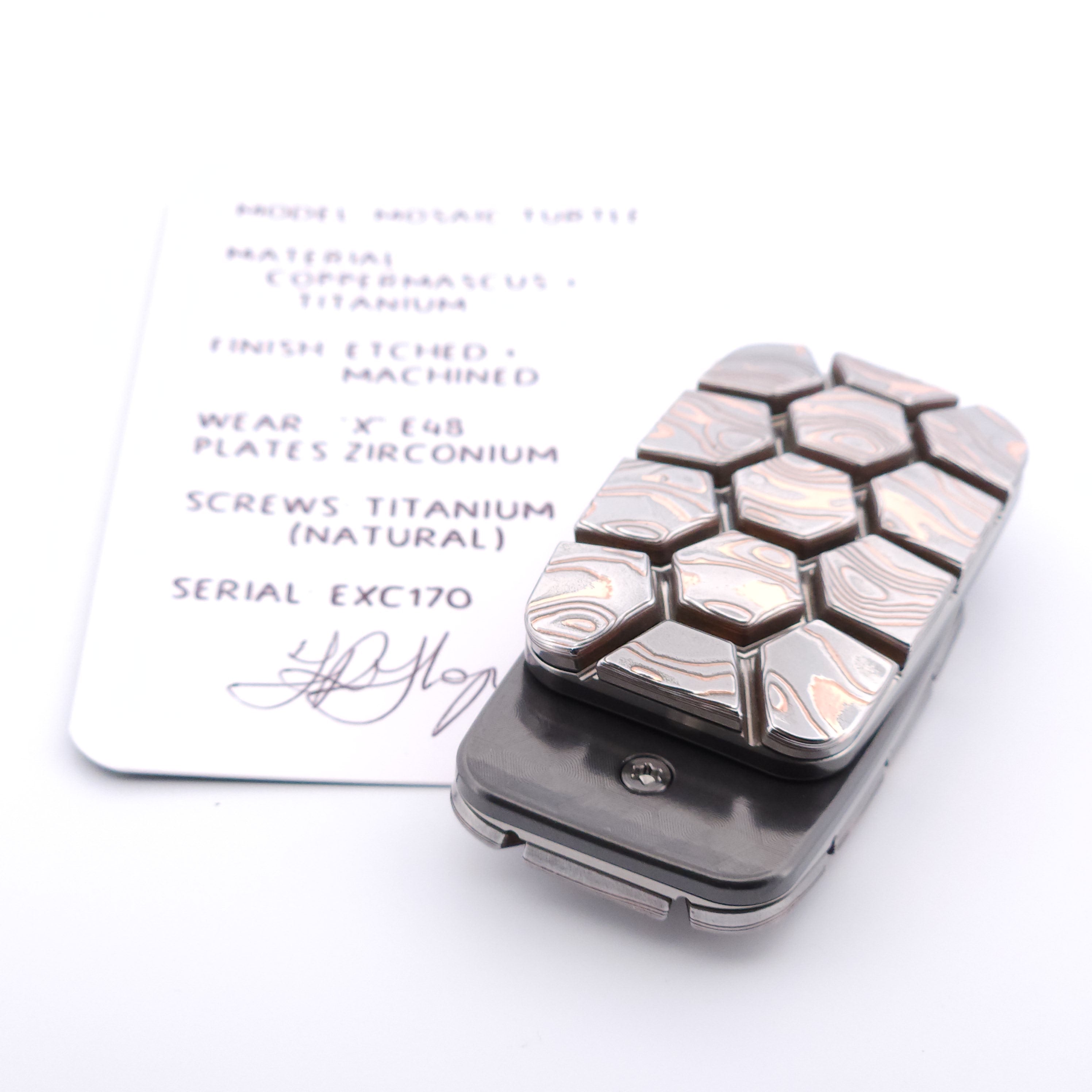 Exotic Custom Slider: EXC170 - Mosaic Turtle