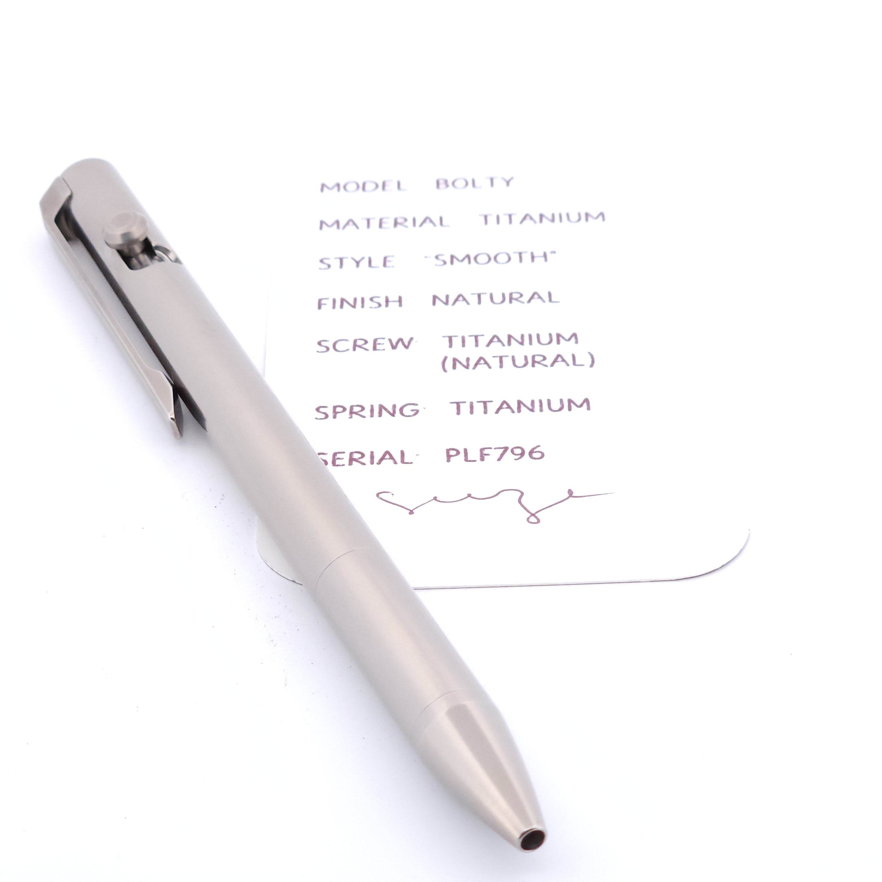 PenLab™ Custom Pen: PLF796 - "Bolty"