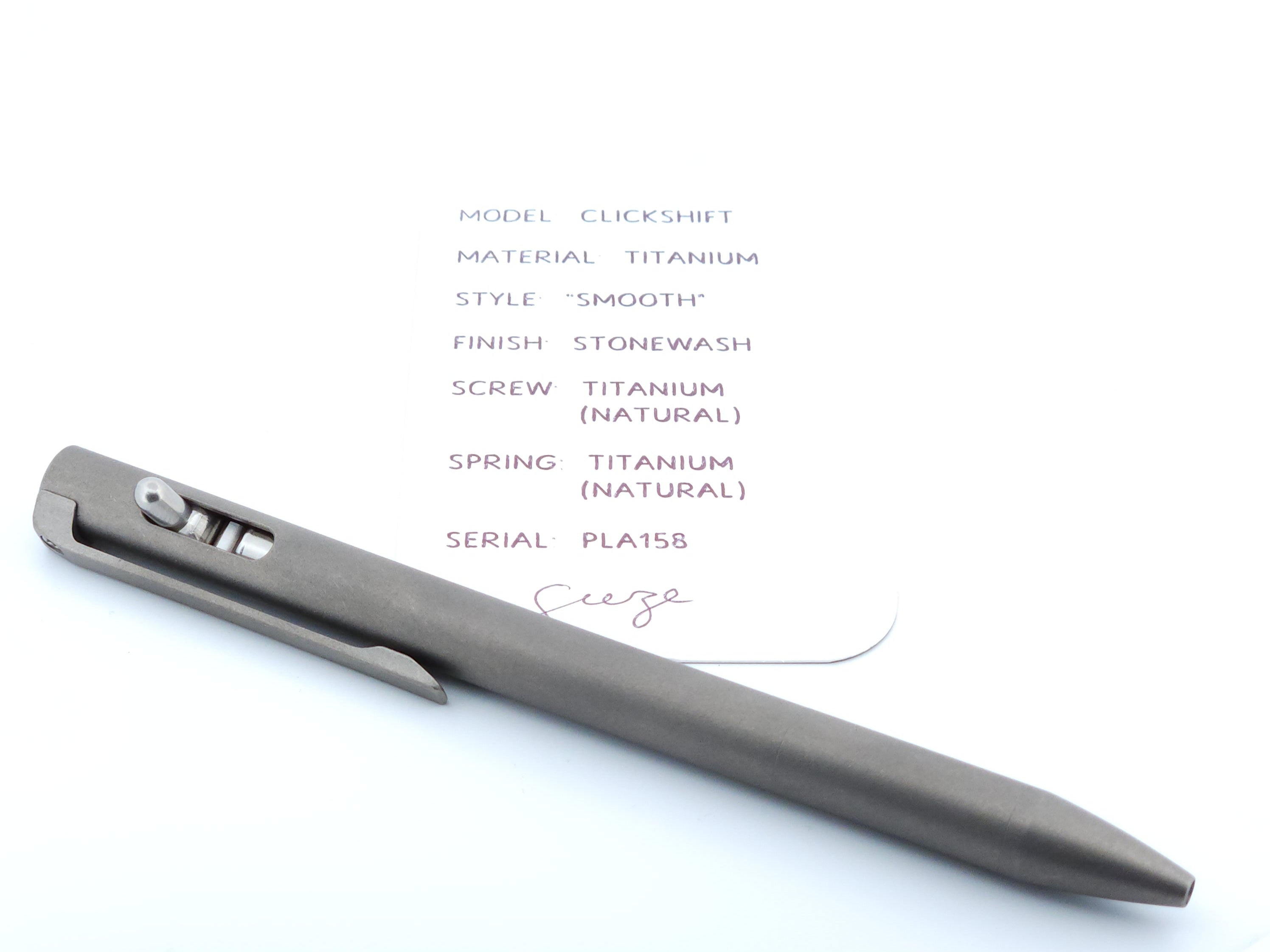 PenLab™ Custom Pen: PLA158