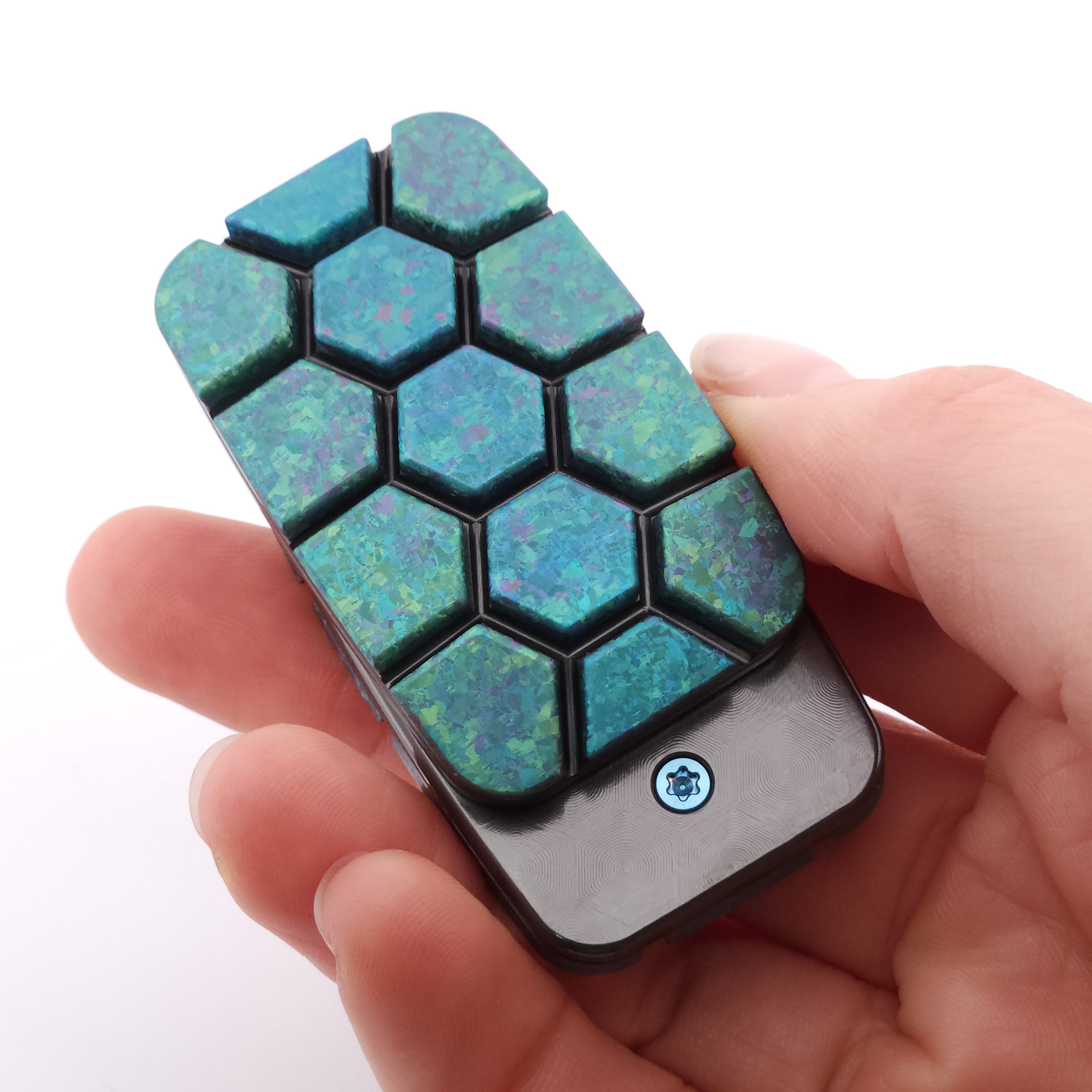 Exotic Custom Slider: EXB166 - Mosaic Turtle