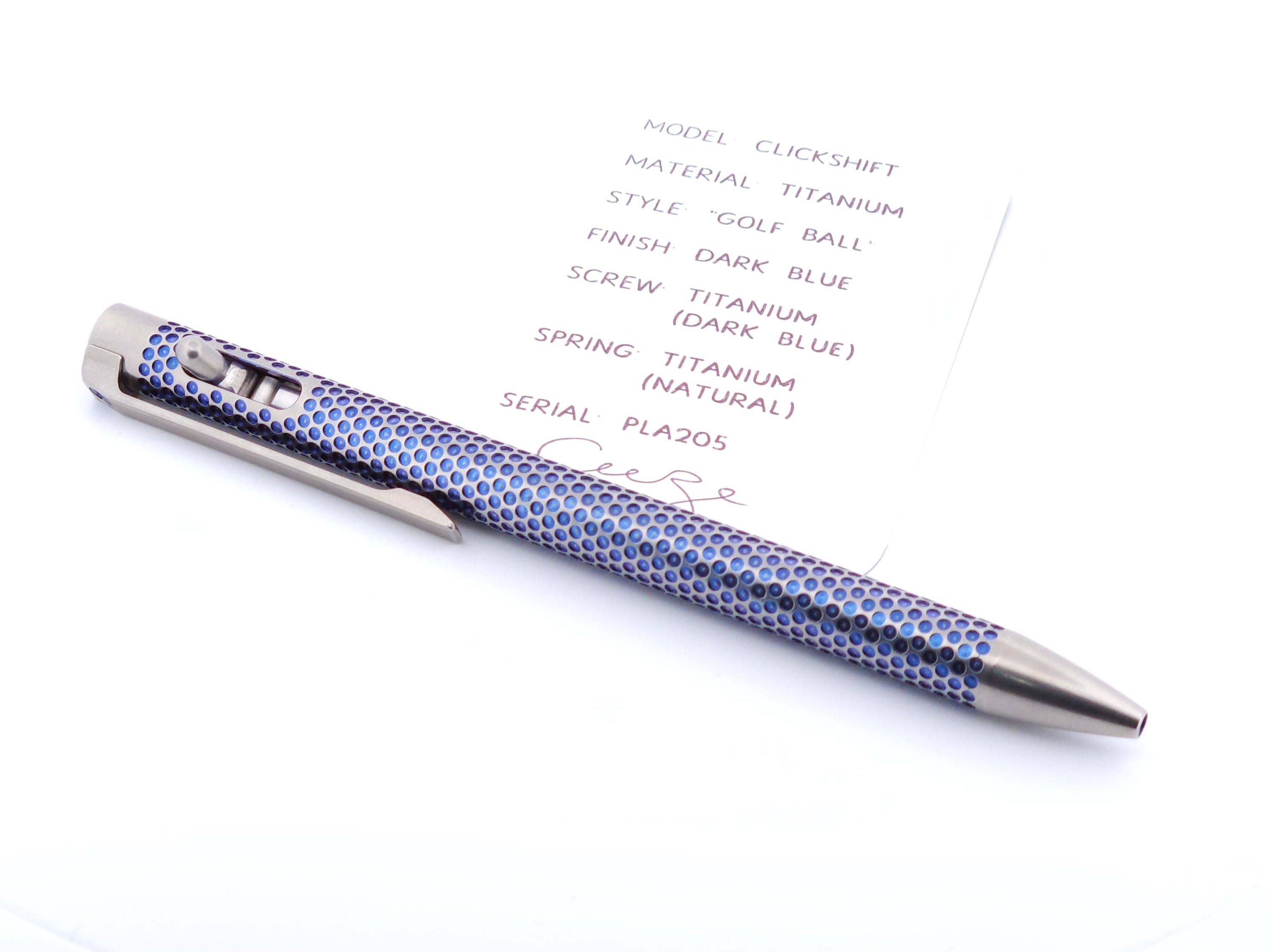 PenLab™ Custom Pen: PLA205