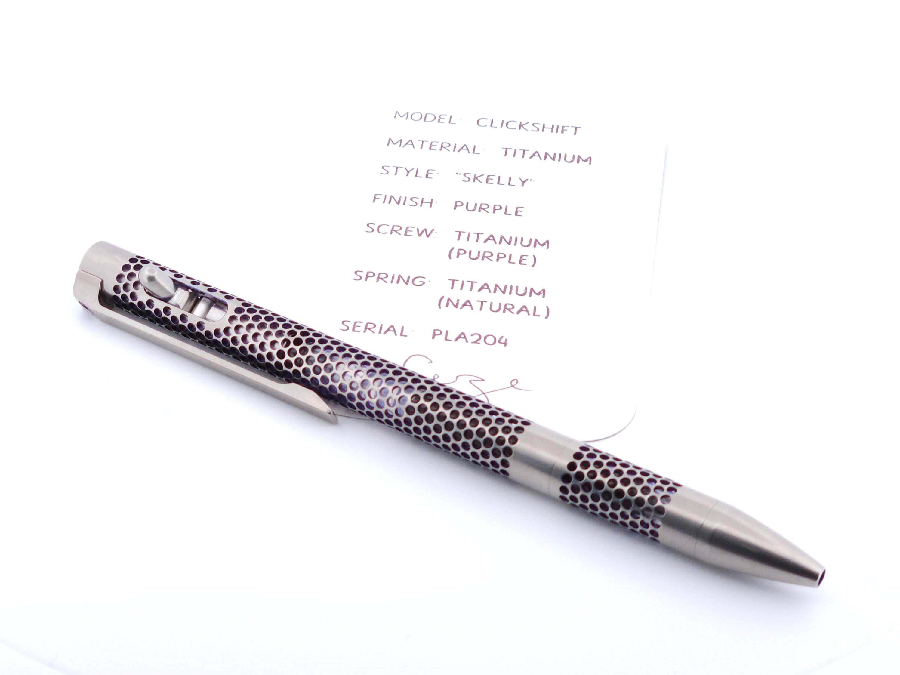 PenLab™ Custom Pen: PLA204
