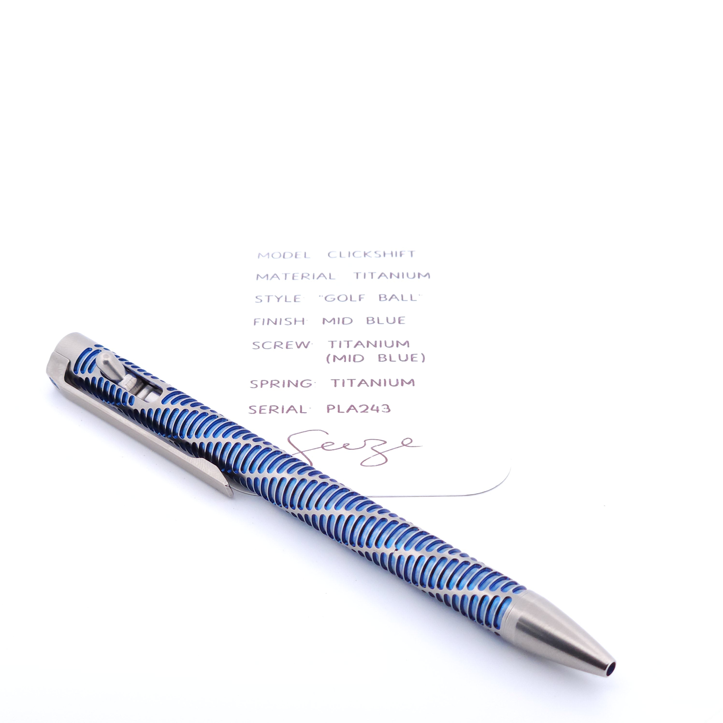 PenLab™ Custom Pen: PLA243