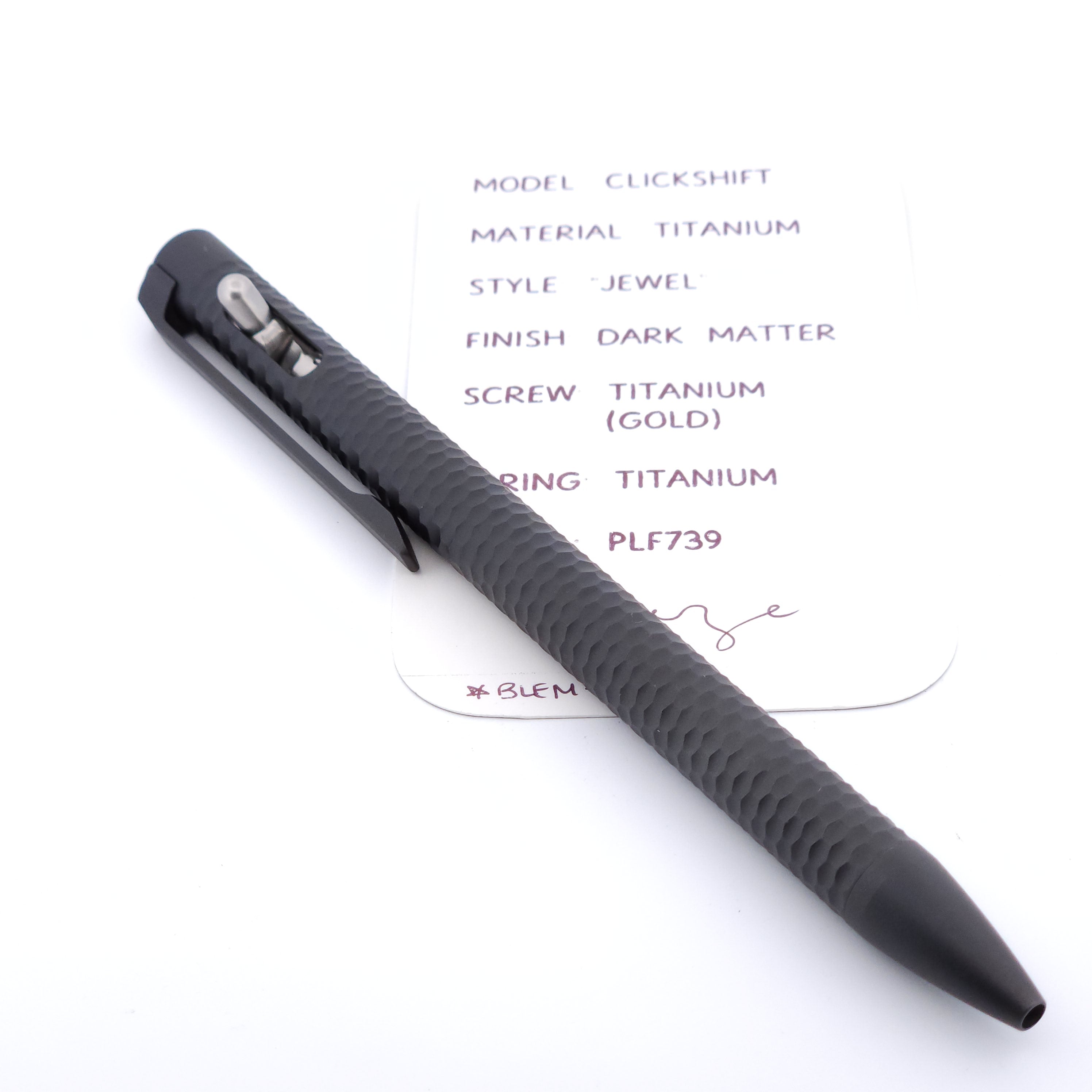 PenLab™ Custom Pen: PLF739 - "Jewel" *BLEM*