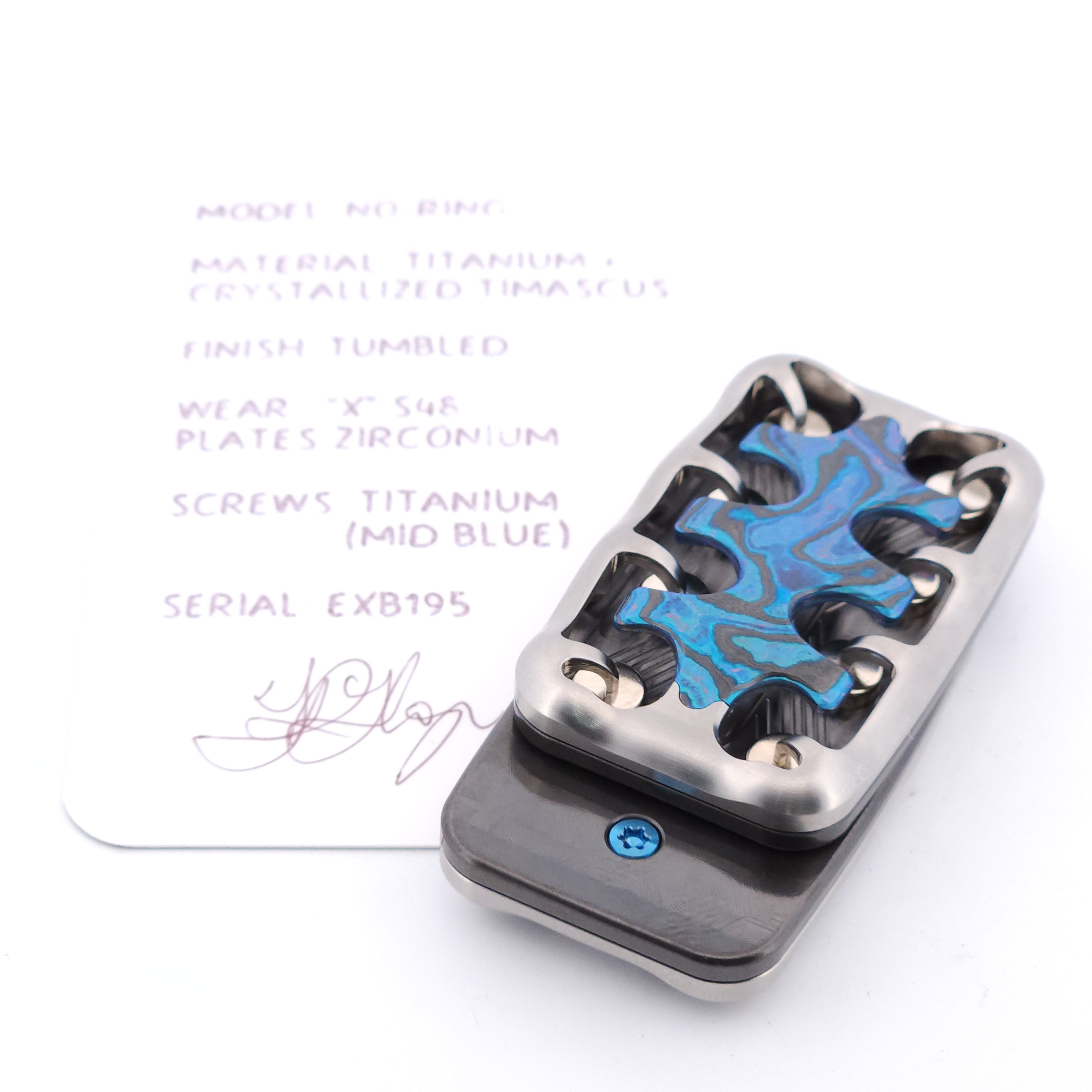 Exotic Custom Slider: EXB195 - No-Ring