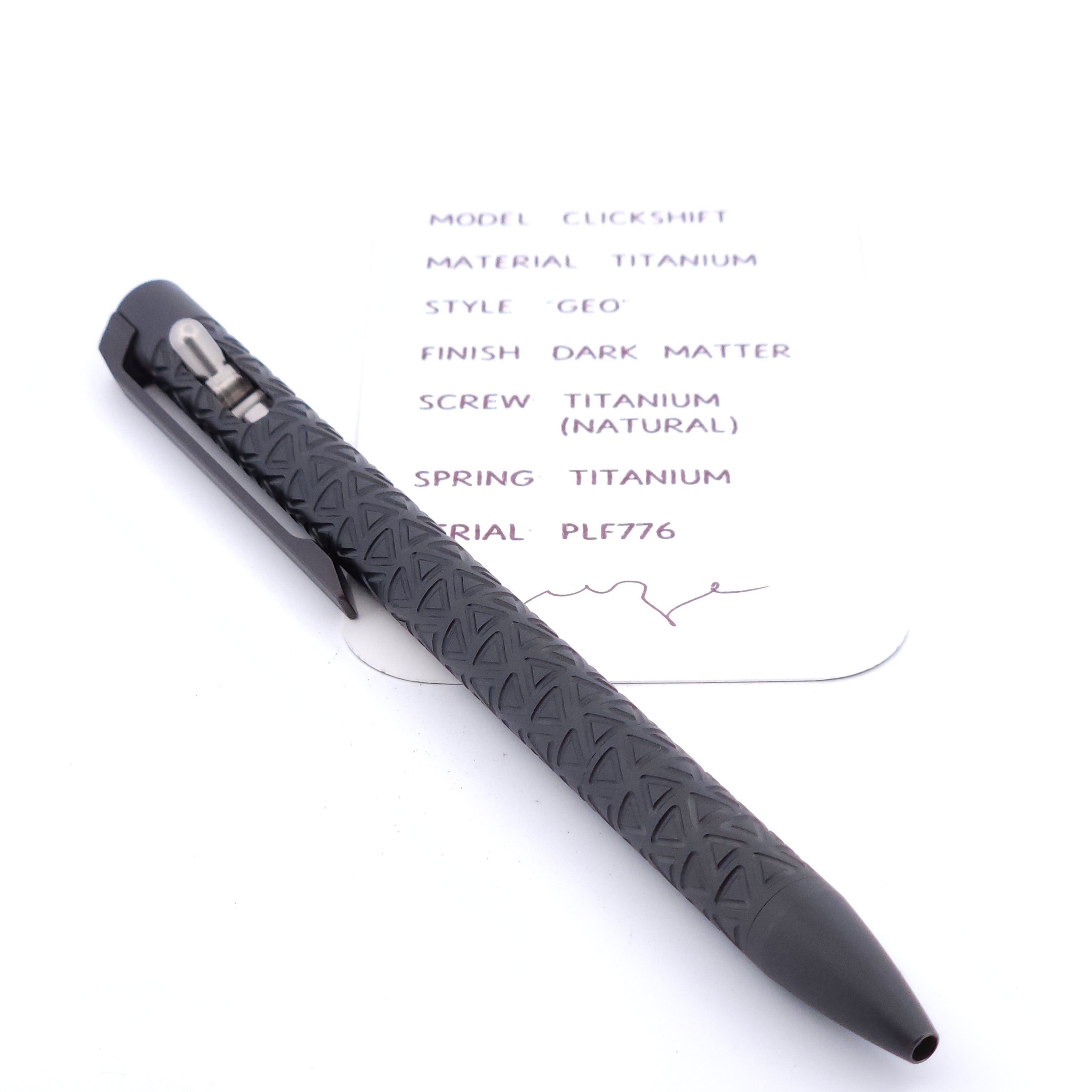 PenLab™ Custom Pen: PLF776 - "Geo"