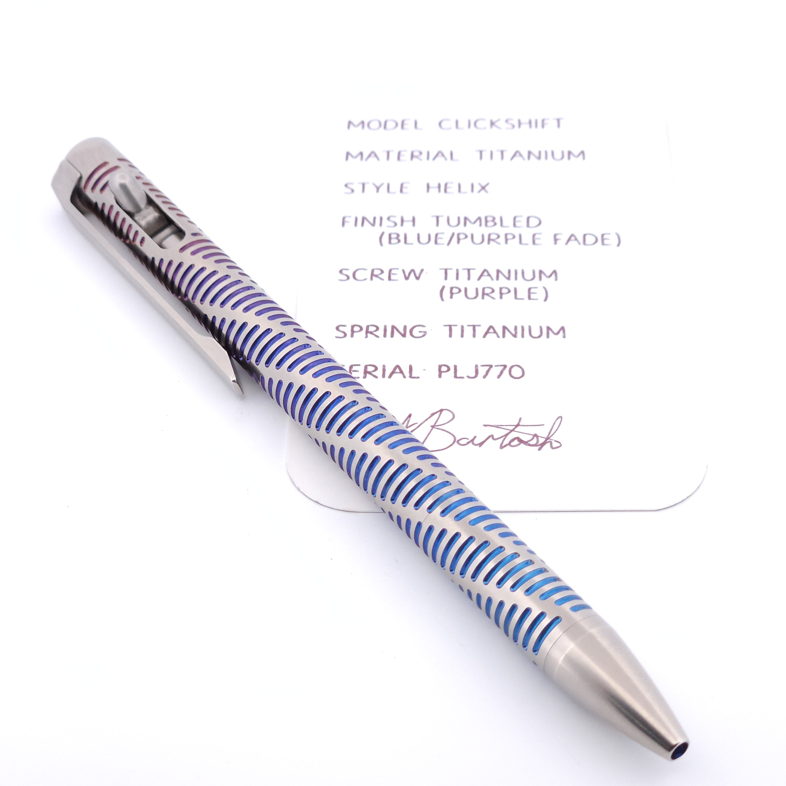 PenLab™ Custom Pen: PLJ770 - "Helix"