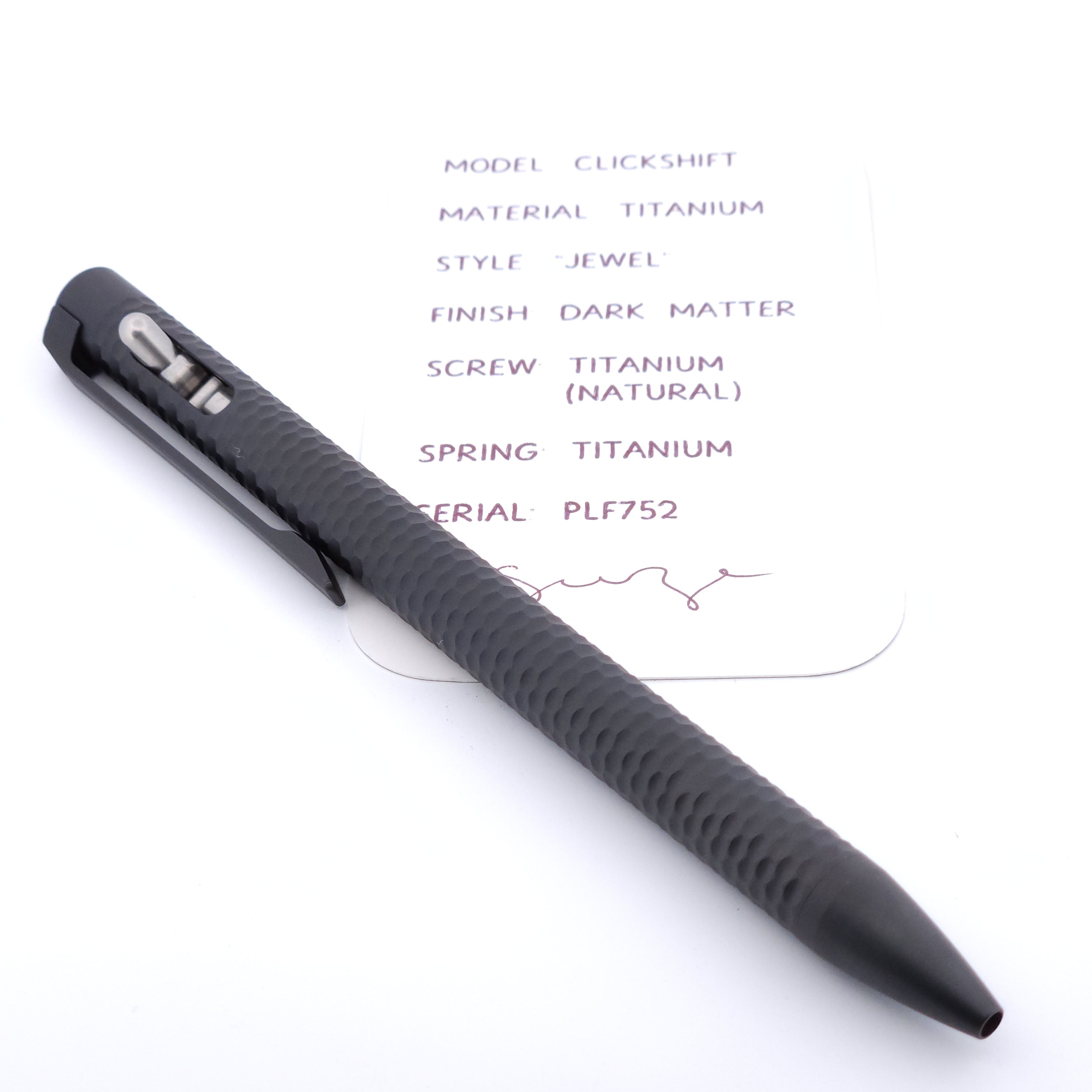 PenLab™ Custom Pen: PLF752 - "Jewel"