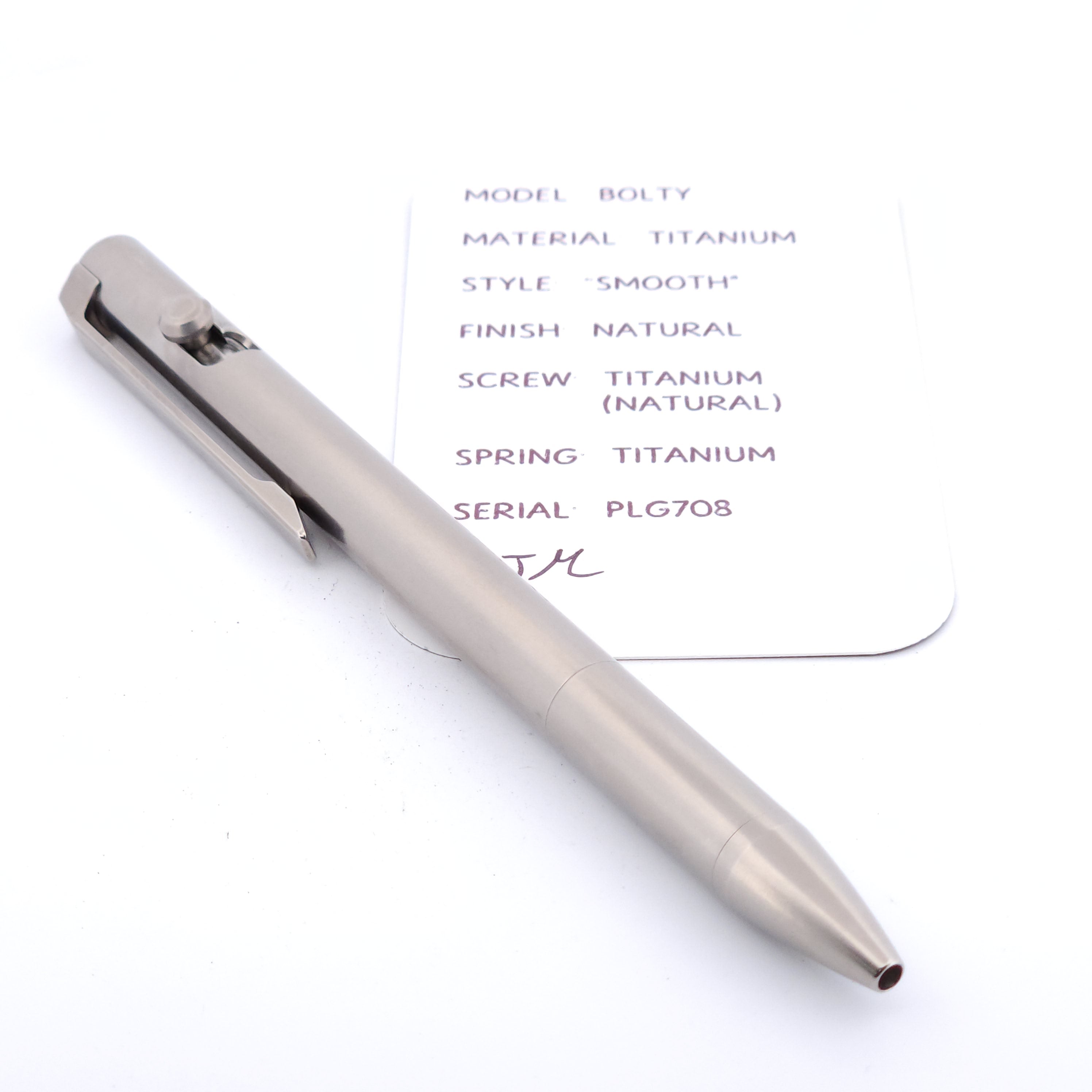 PenLab™ Custom Pen: PLG708 - "Bolty"