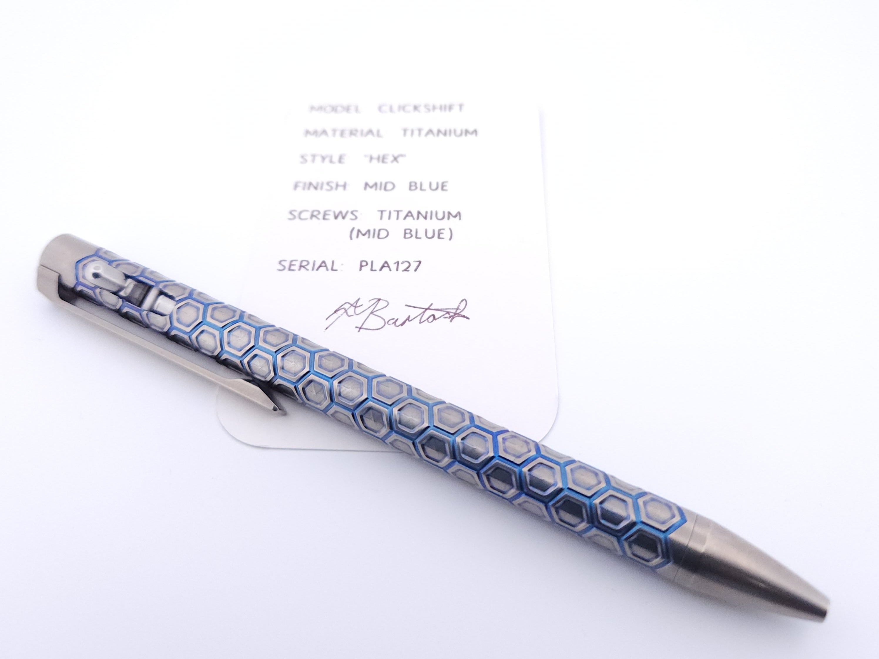 PenLab™ Custom Pen: PLA127