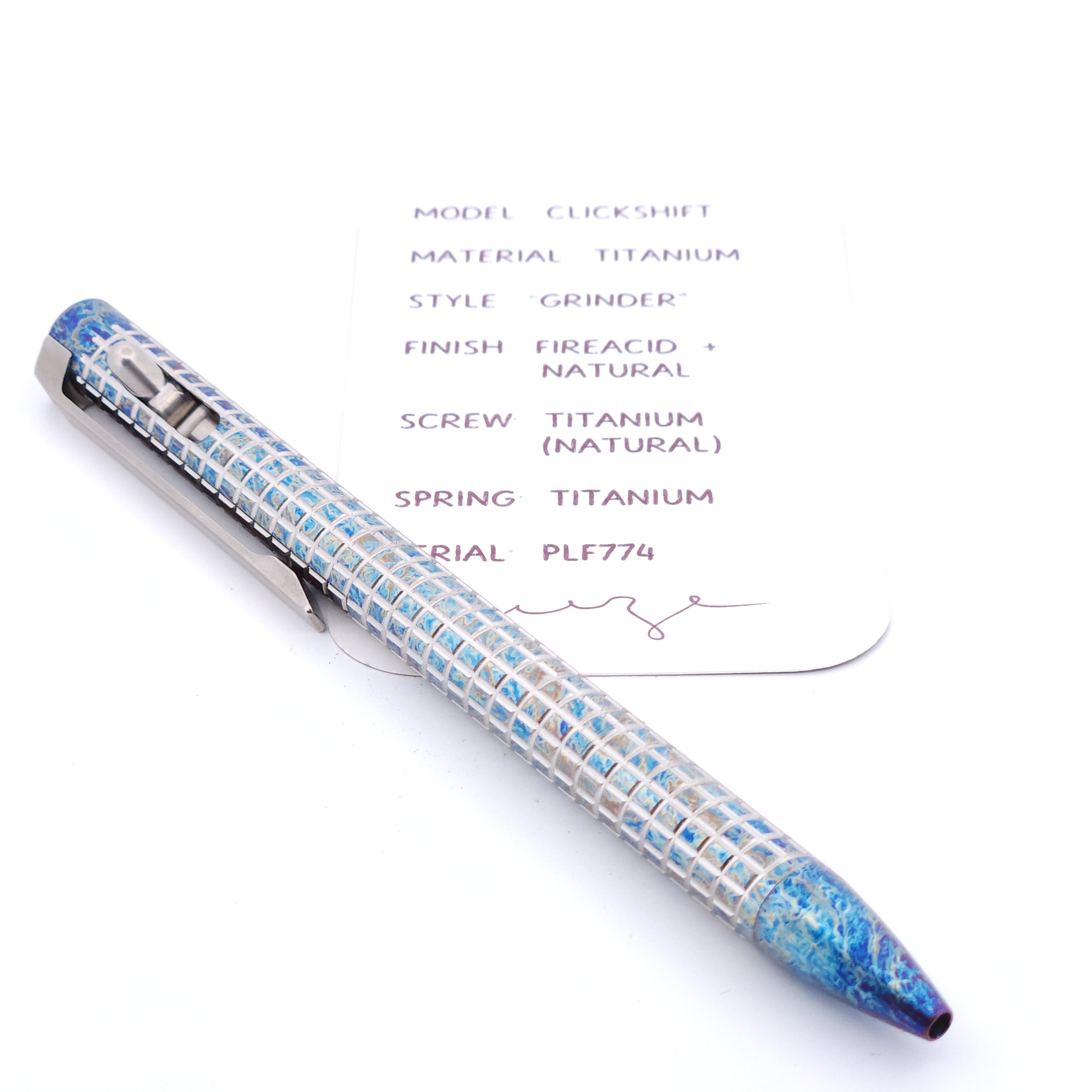 PenLab™ Custom Pen: PLF774 - "Grinder"