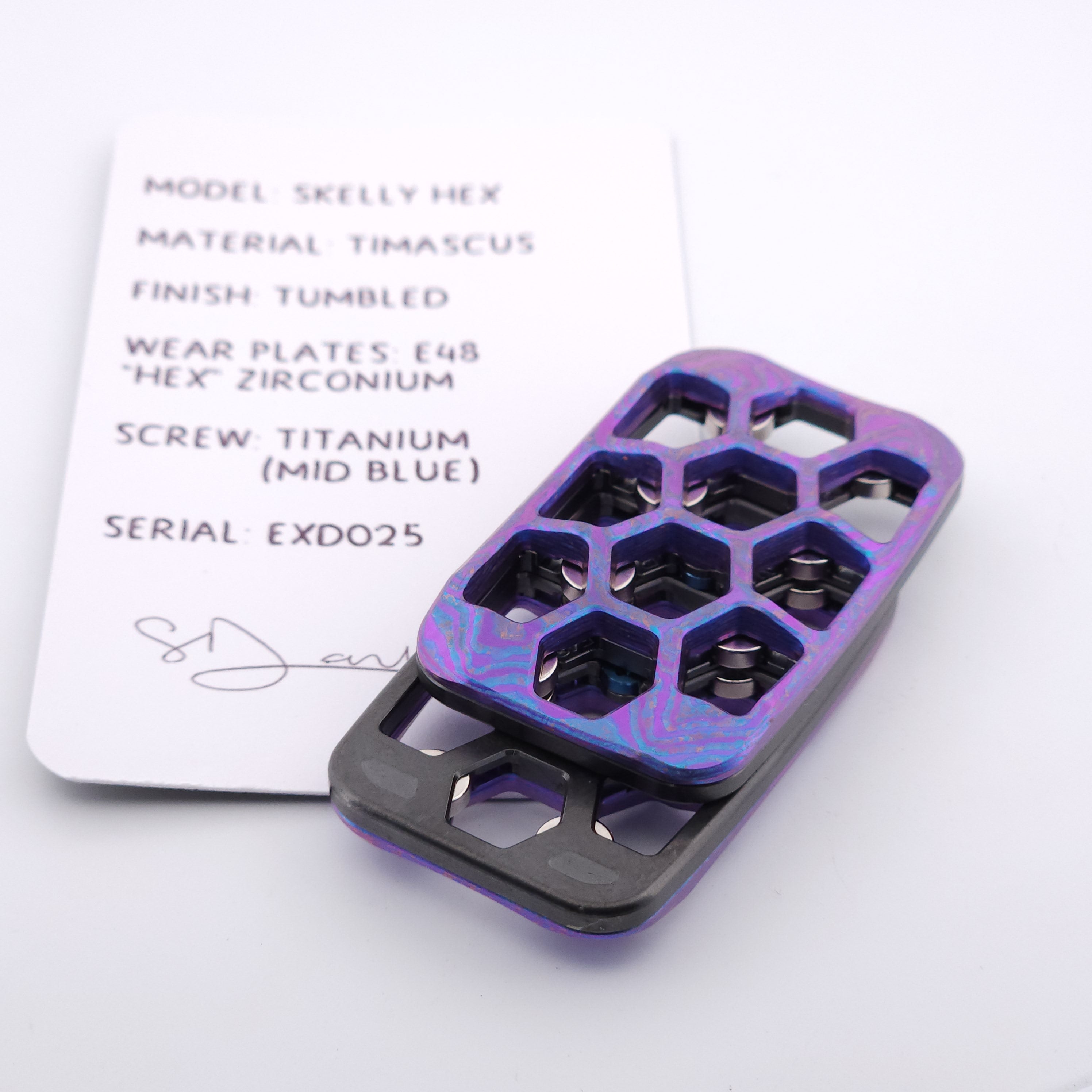 Exotic Custom Slider: EXD025 -  Skelly Hex