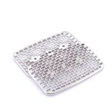 S48 "Slot" Plate Set - Stainless Steel - Triple Screw