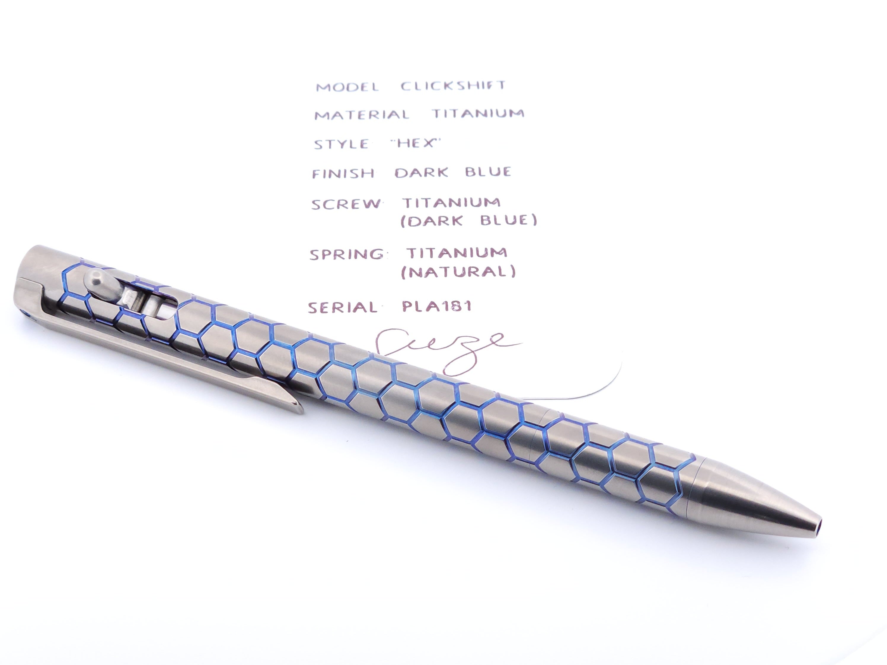 PenLab™ Custom Pen: PLA181