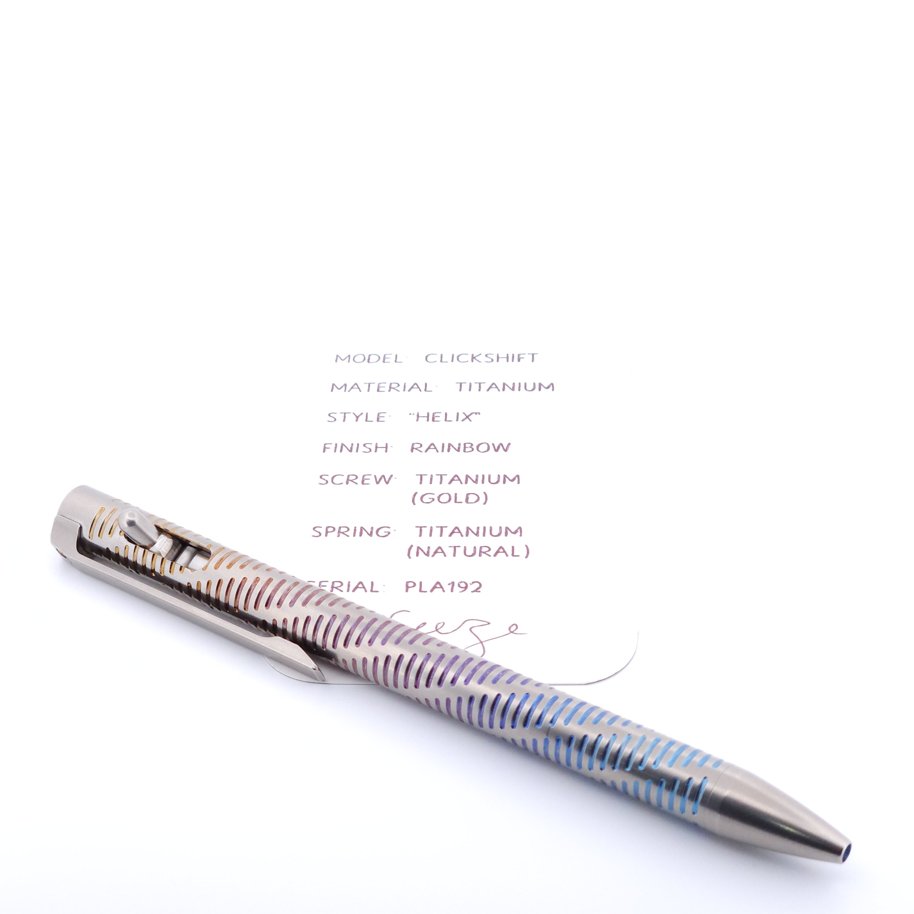 PenLab™ Custom Pen: PLA192