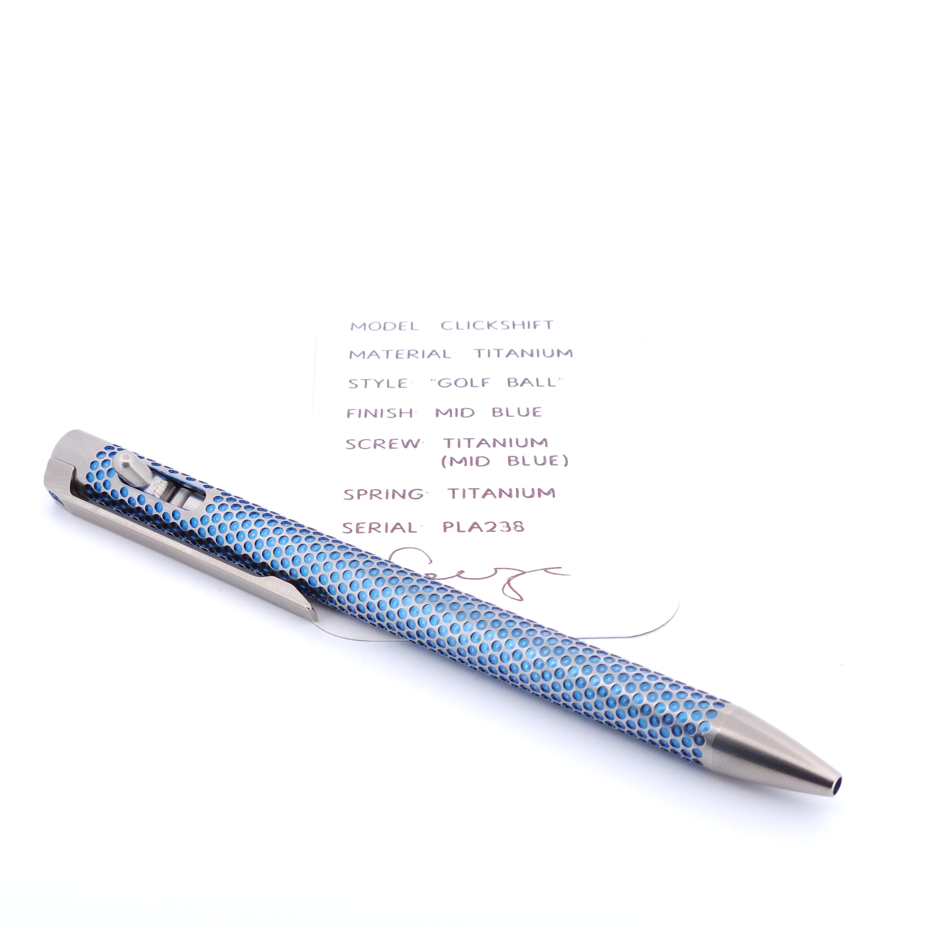 PenLab™ Custom Pen: PLA238