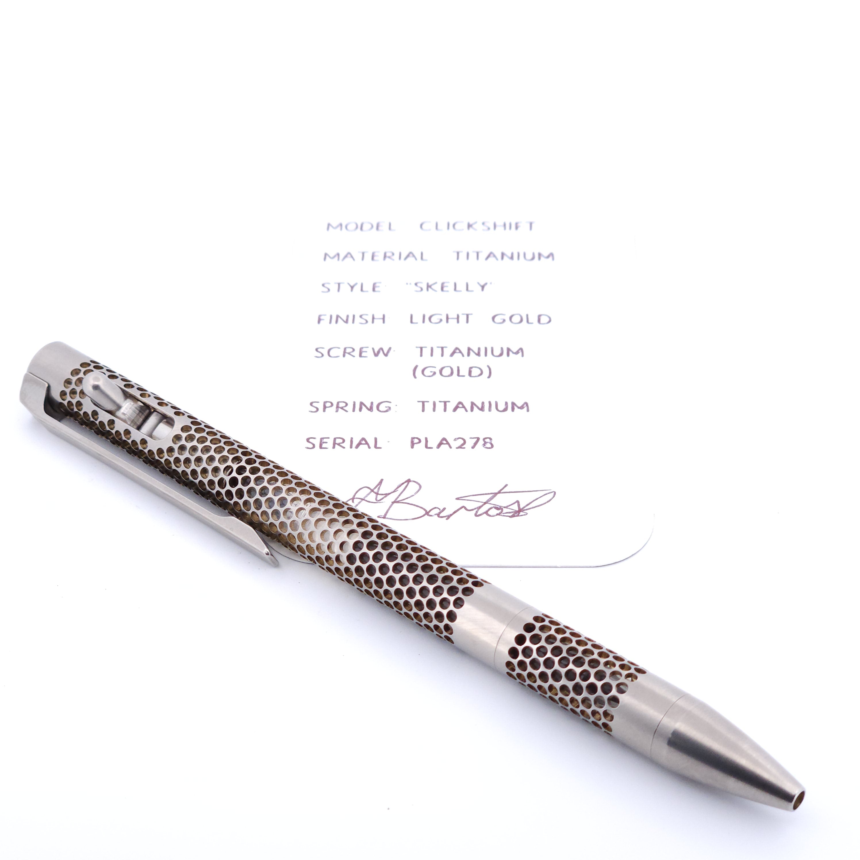 PenLab™ Custom Pen: PLA278
