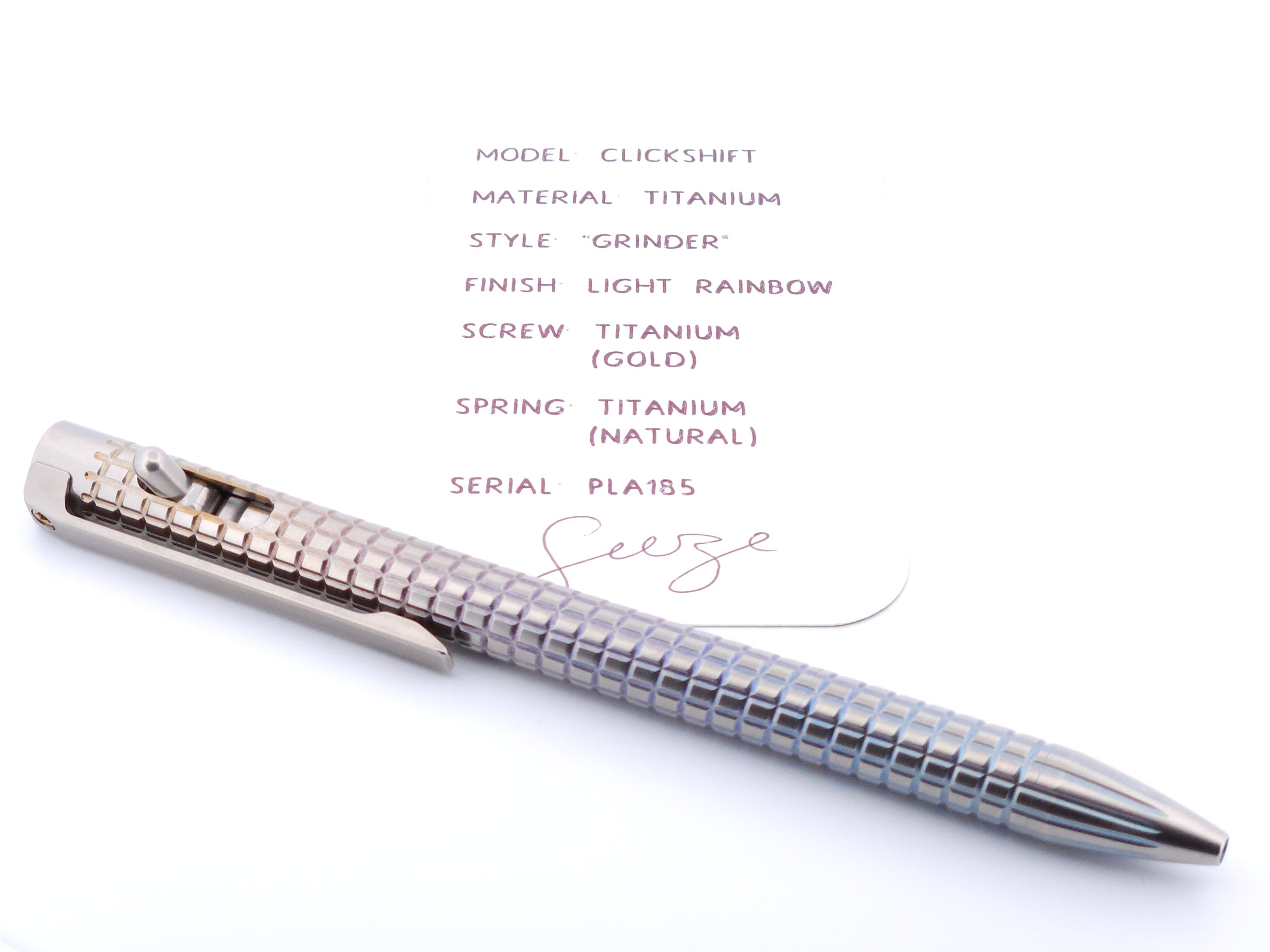 PenLab™ Custom Pen: PLA185