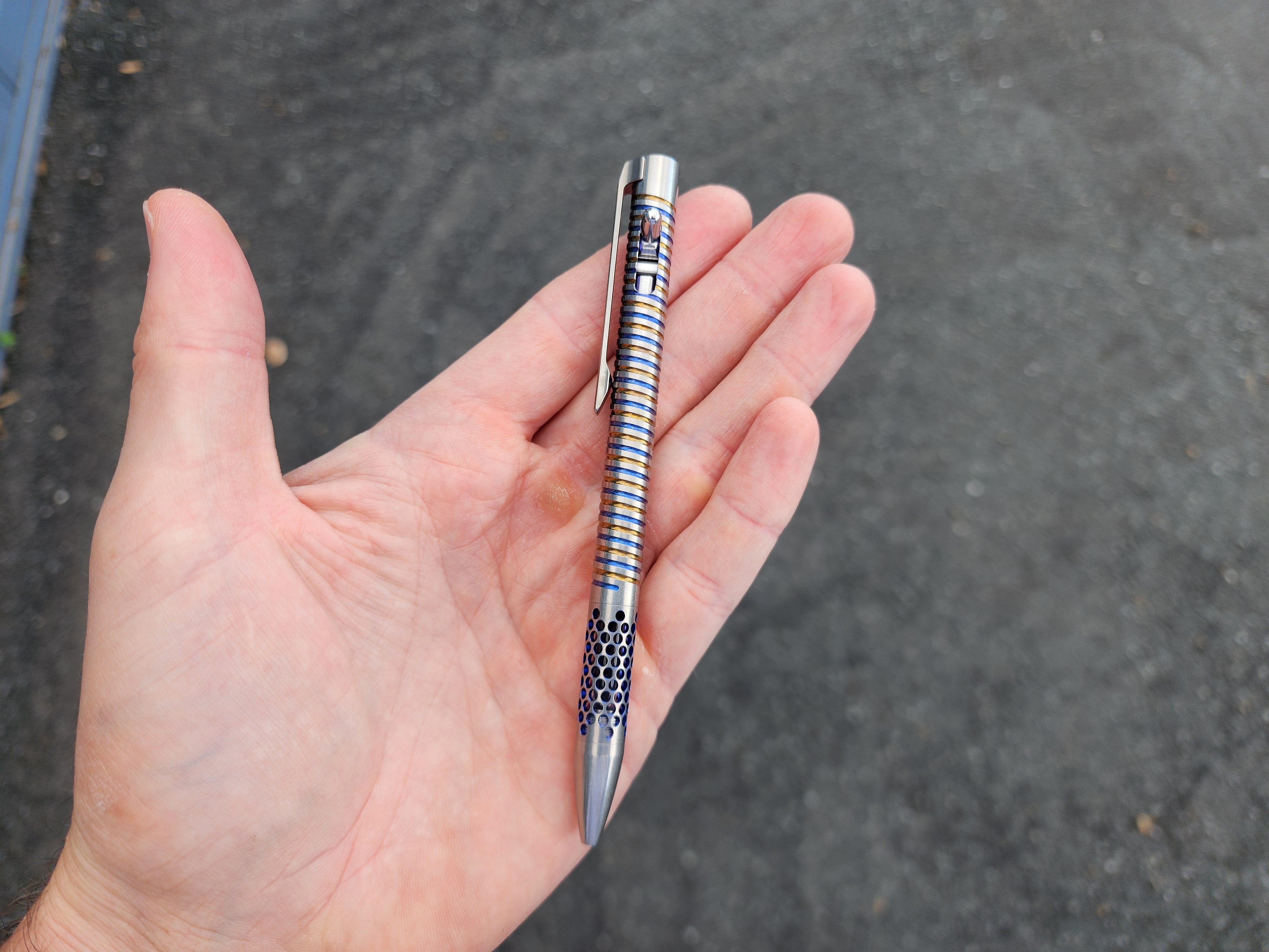 Custom Pen - Titanium Clickshift™ - CPA003