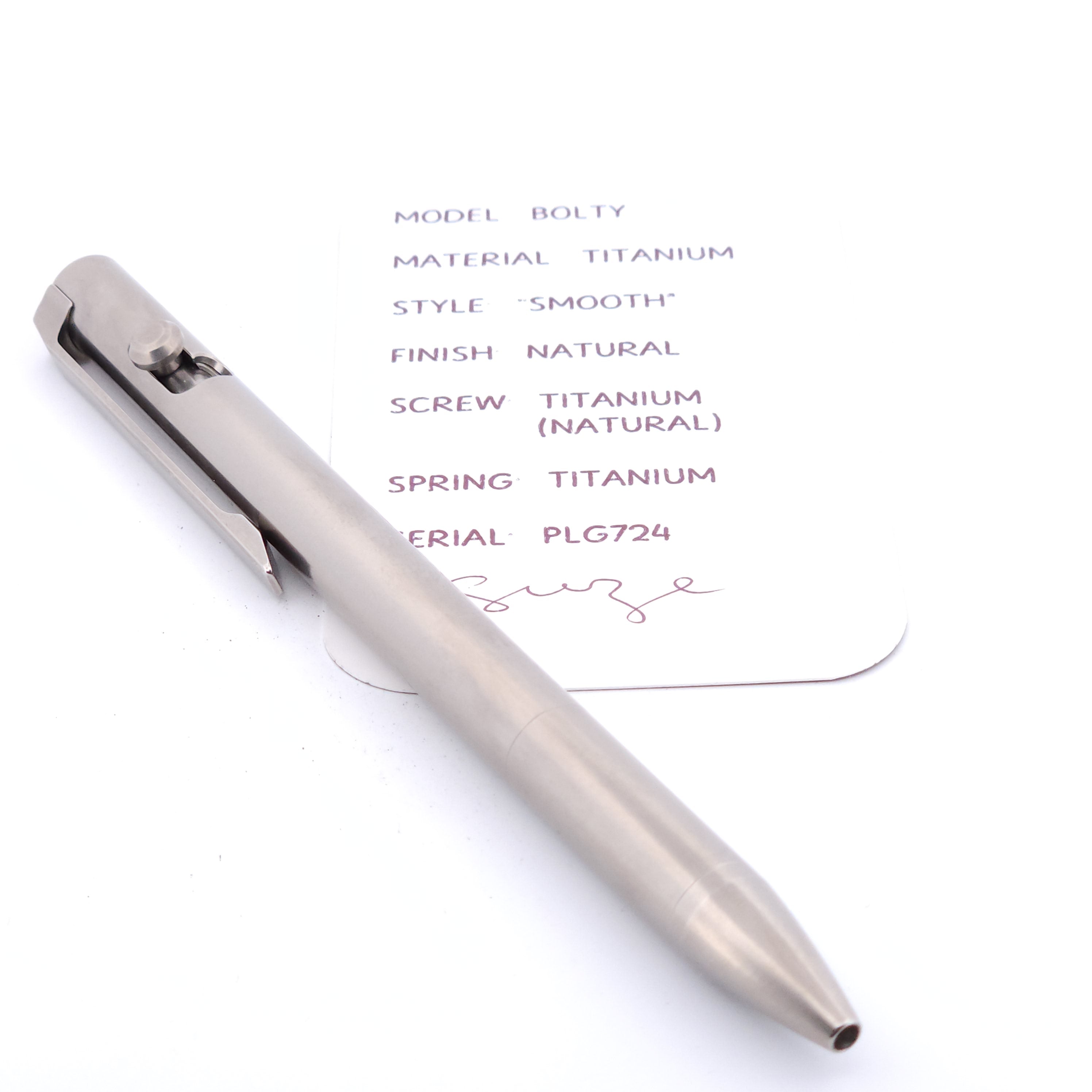 PenLab™ Custom Pen: PLG724 - "Bolty"