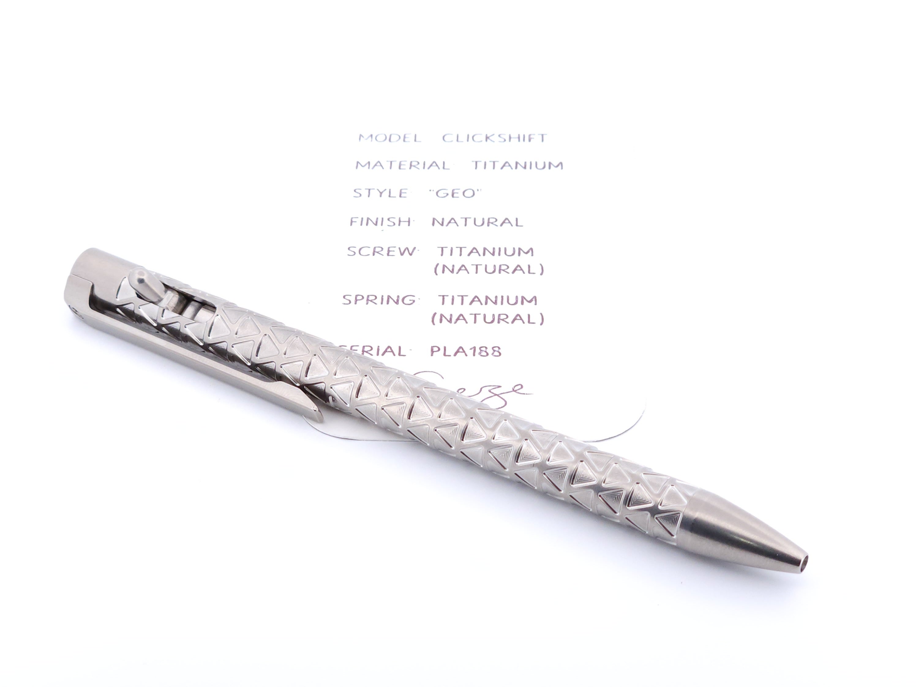 PenLab™ Custom Pen: PLA188